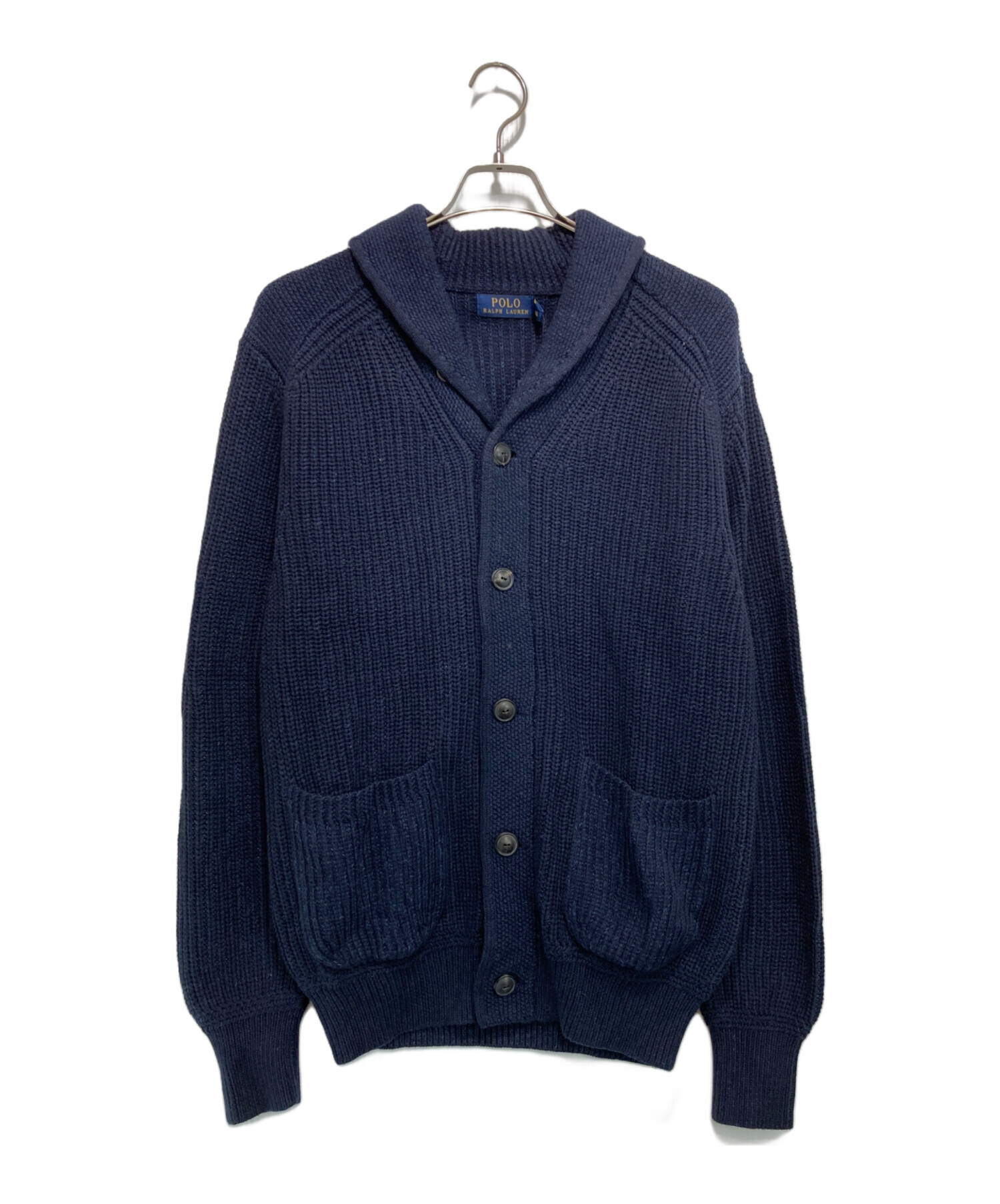 ラルフローレン　ネイビー カーディガン XL　タグ付　新品 中古・古着通販】POLO RALPH LAUREN (ポロ・ラルフローレン) ショール