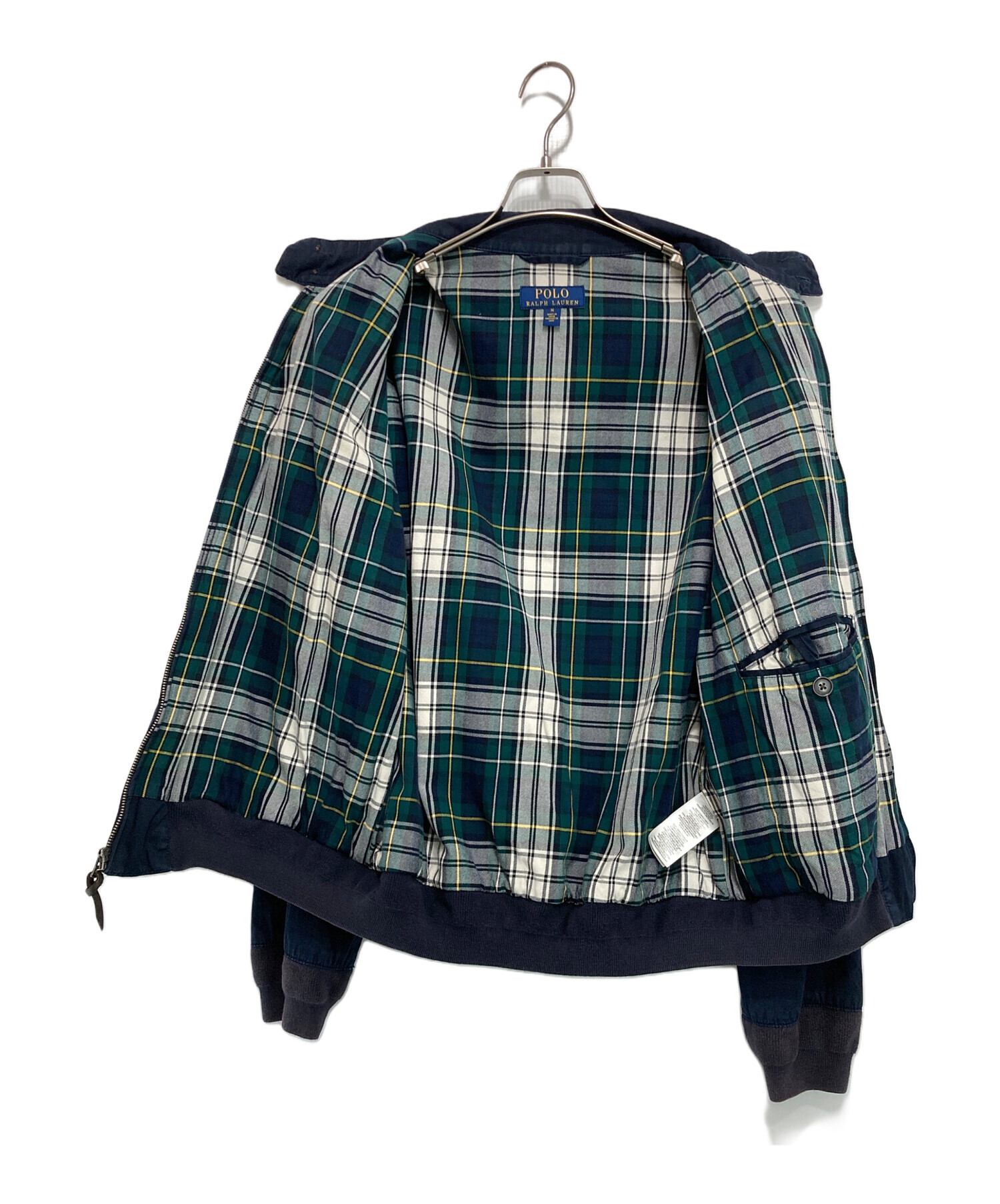 【美品】ポロ ラルフローレン　スイングトップフーディ　ジャケット　M 美品】ポロ ラルフローレン スイングトップフーディ ジャケット M POLO