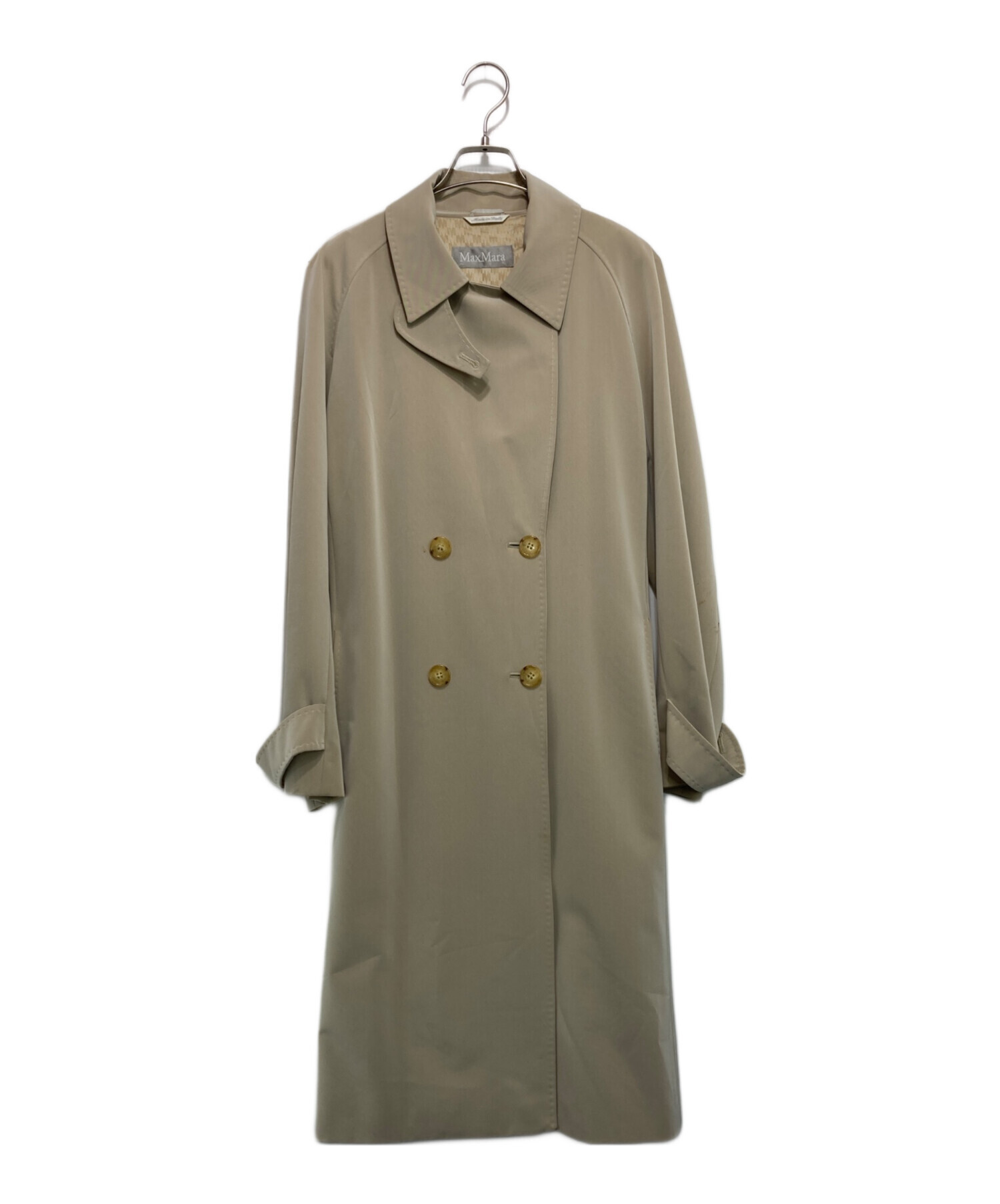 中古・古着通販】MaxMara (マックスマーラ) トレンチコート ベージュ