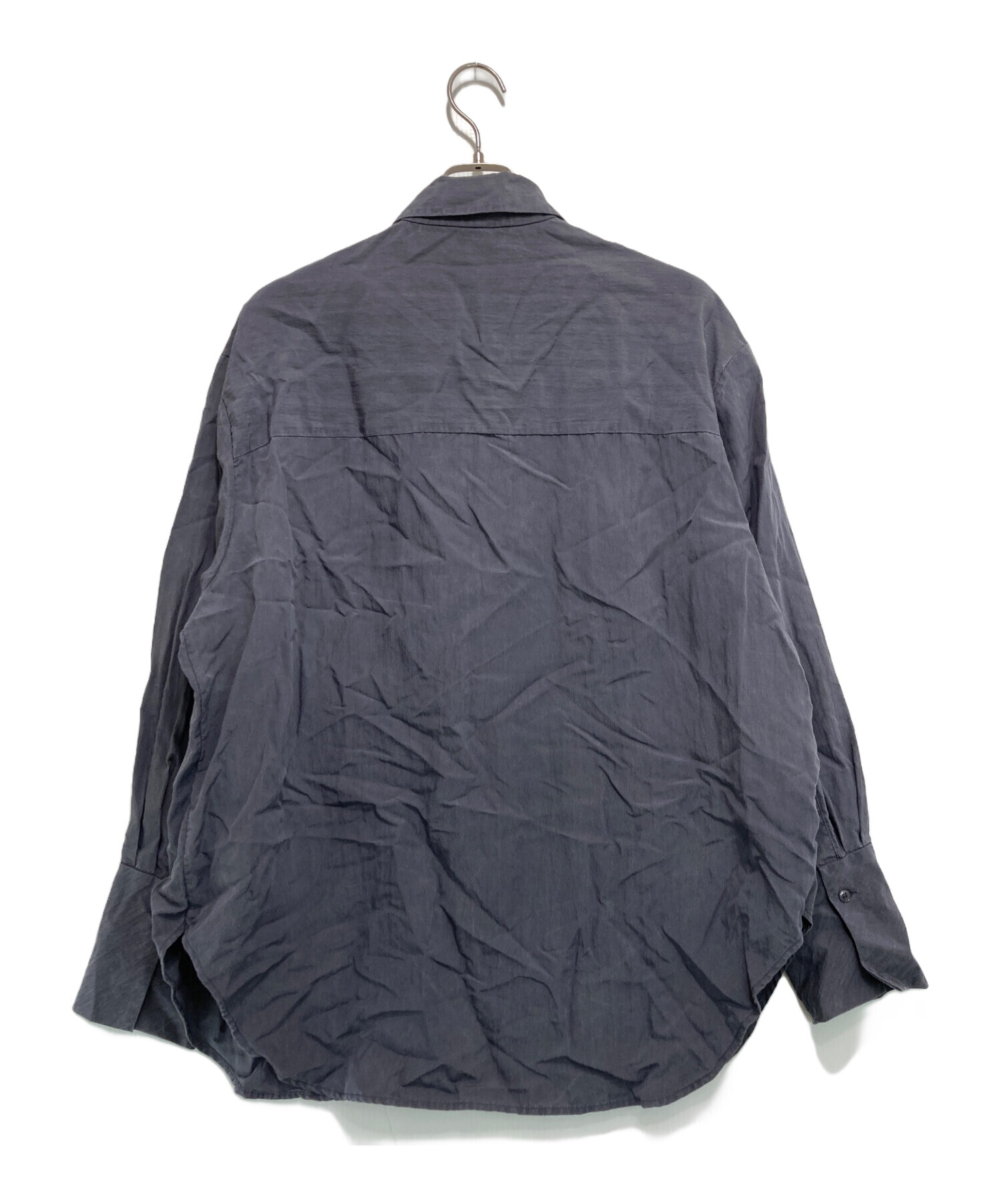 中古・古着通販】TODAYFUL (トゥデイフル) Silky Pocket Shirts グレー 