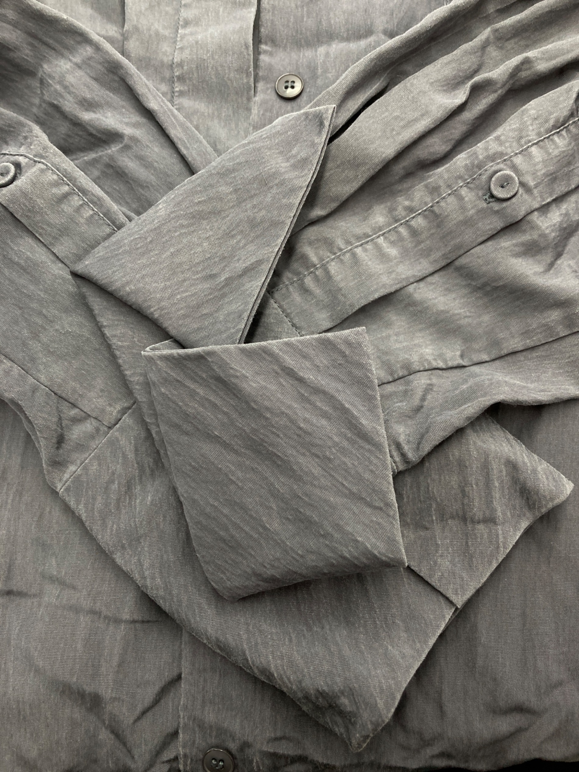 中古・古着通販】TODAYFUL (トゥデイフル) Silky Pocket Shirts グレー 