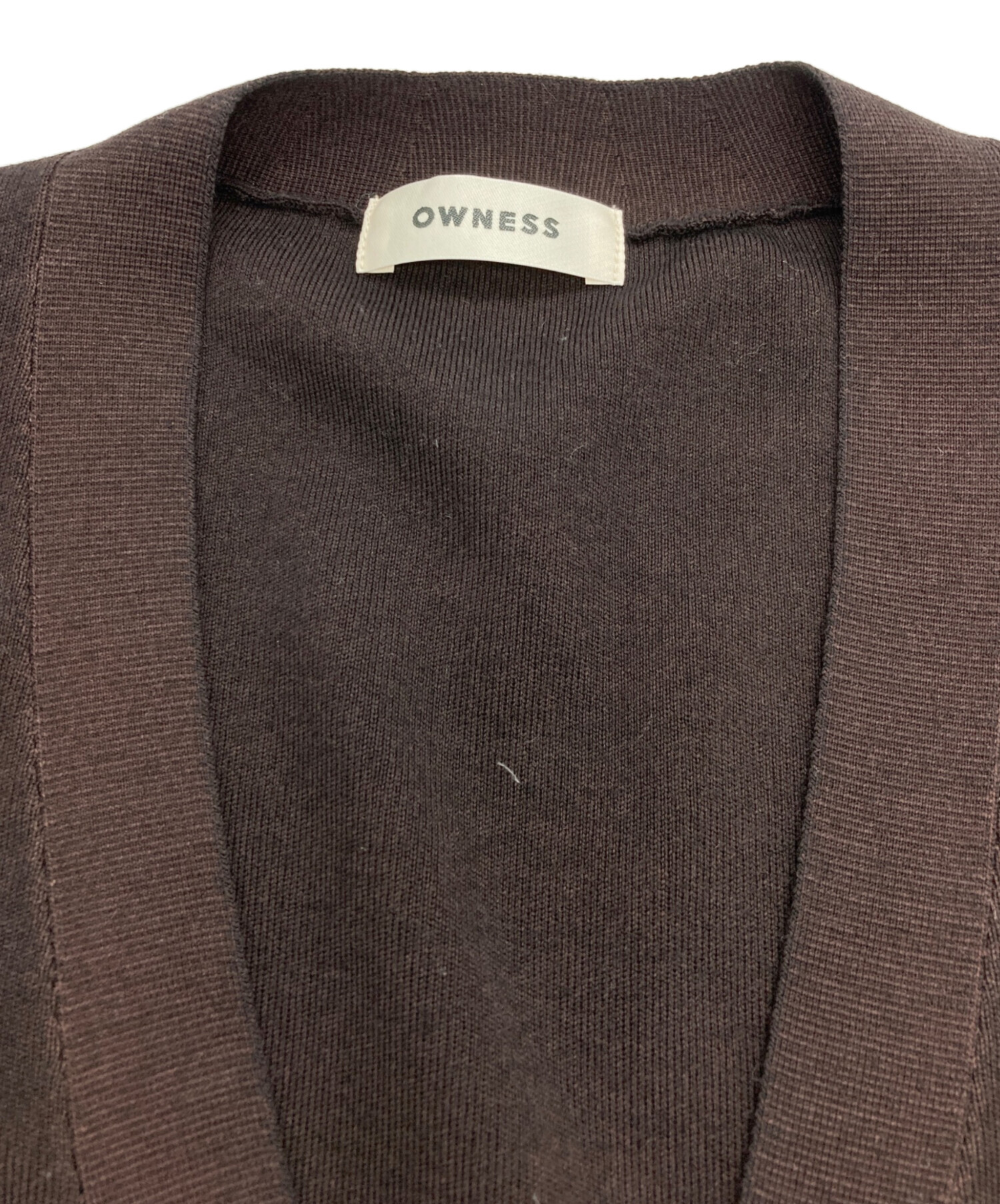 中古・古着通販】OW NESS (オゥネス) SNOW WASH スムース Vネック