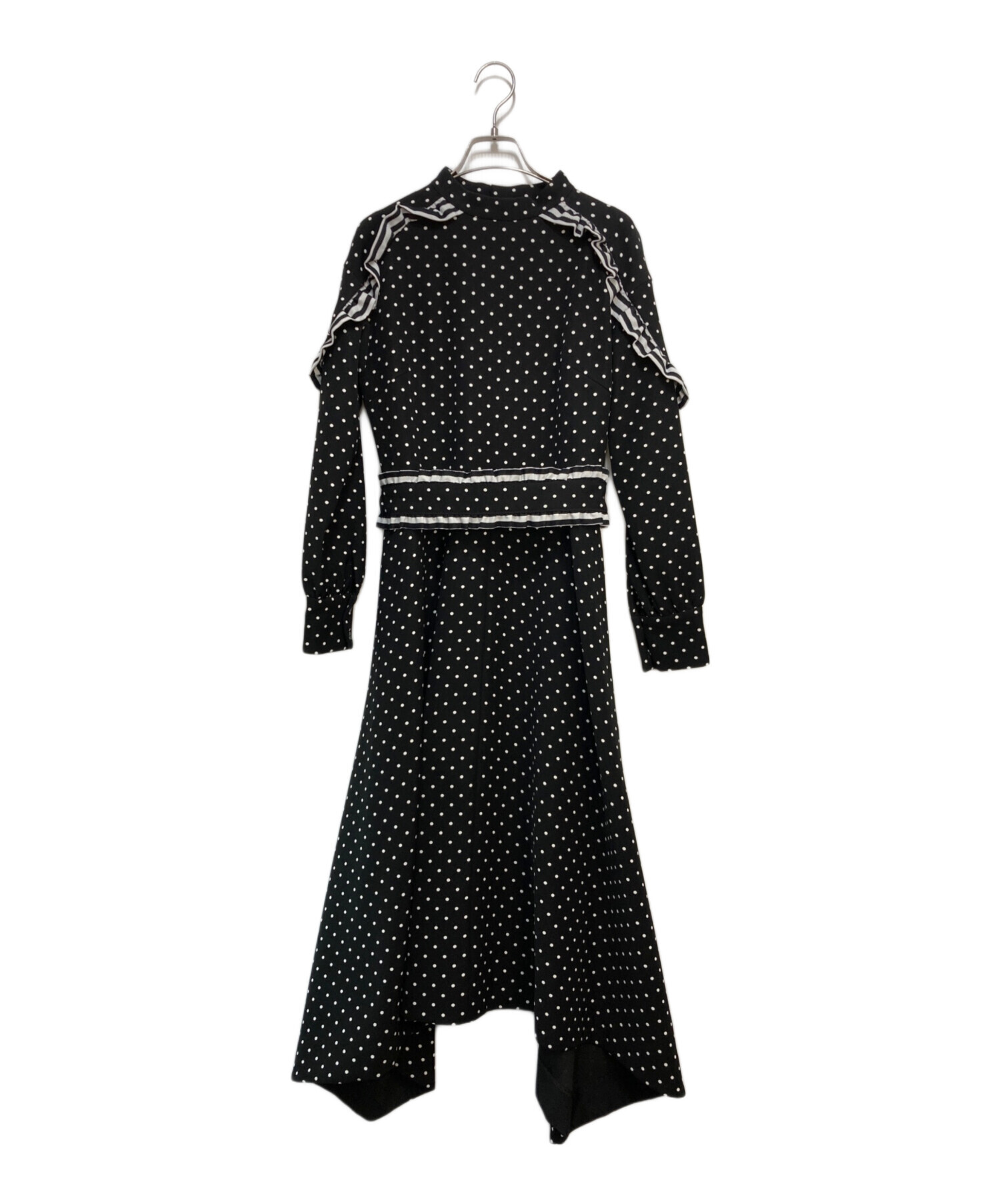 未使用タグ付き ＢＯＲＤＥＲＳ at ＢＡＬＣＯＮＹ　レースシャツドレス　36 中古・古着通販】BORDERS BALCONY (ボーダーズ アット バルコニー