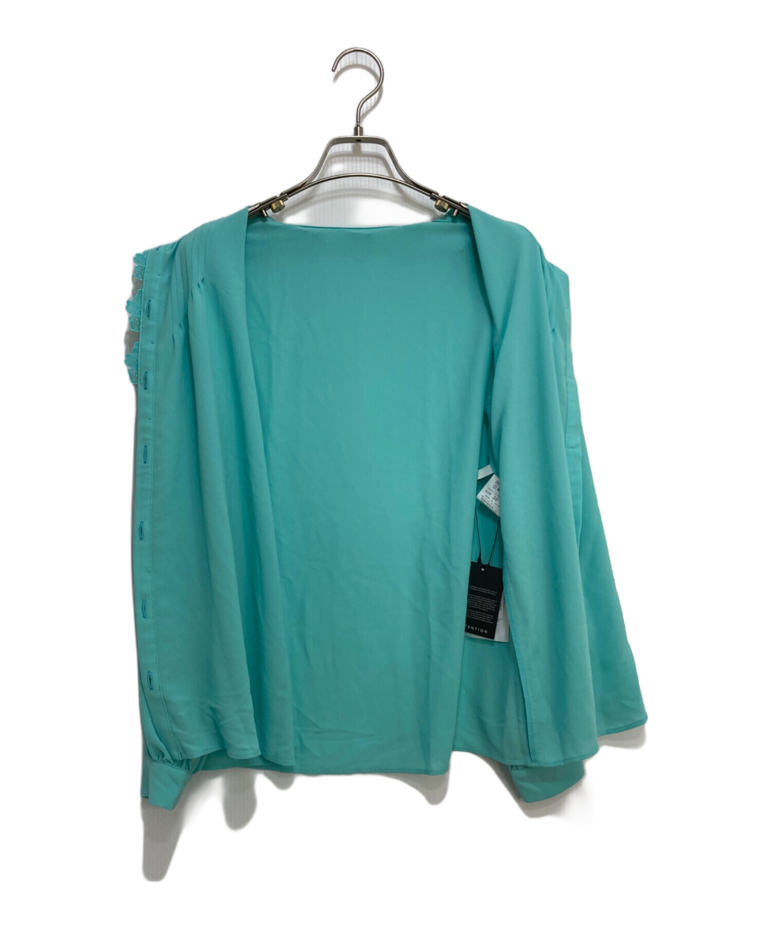 中古・古着通販】ANAYI (アナイ) ジョーゼットフラワーレース ブラウス