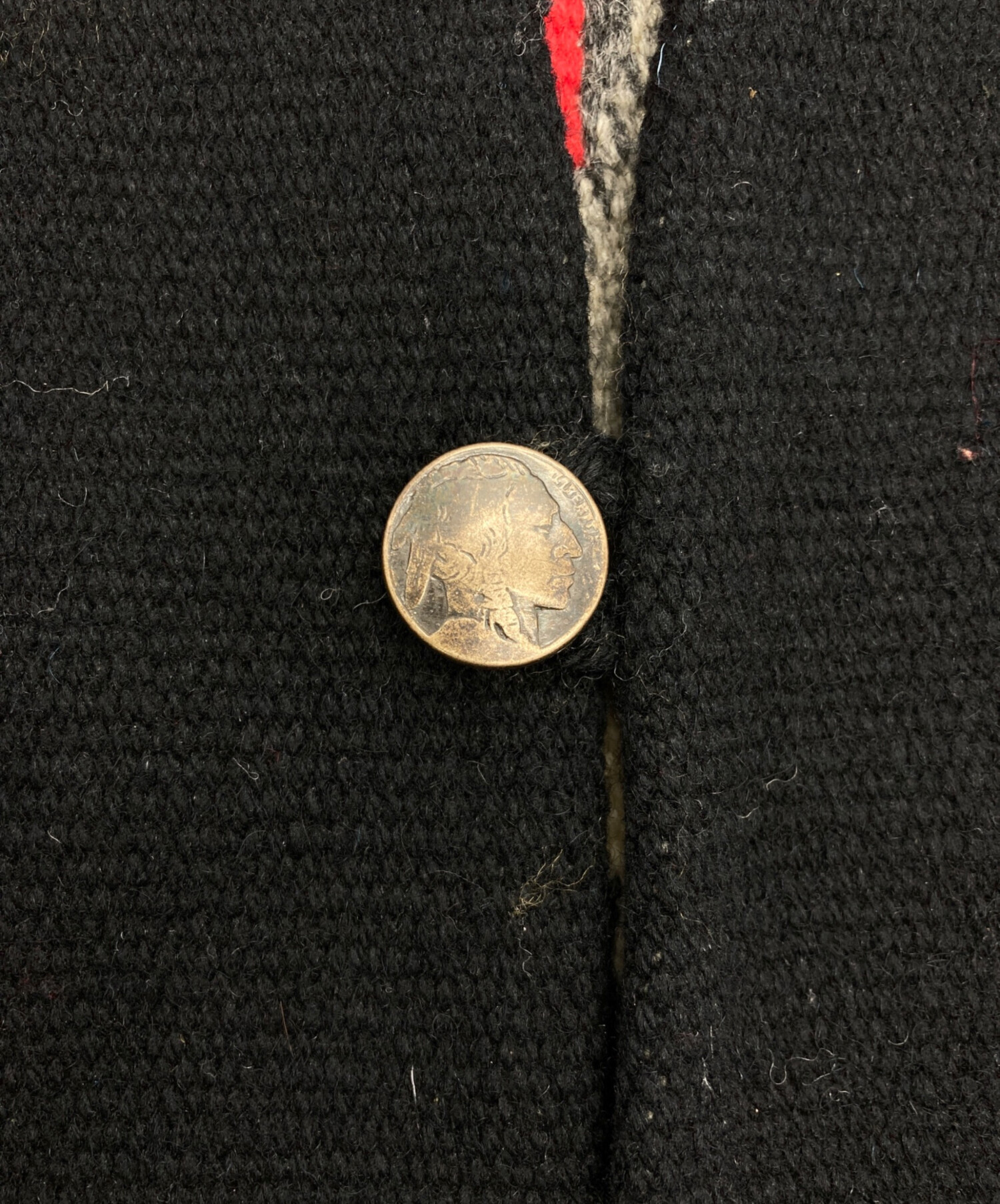 CENTINELA センチネラ チマヨベスト　サイズ 36 中古・古着通販】CENTINELA (センチネラ) チマヨベスト ブラック