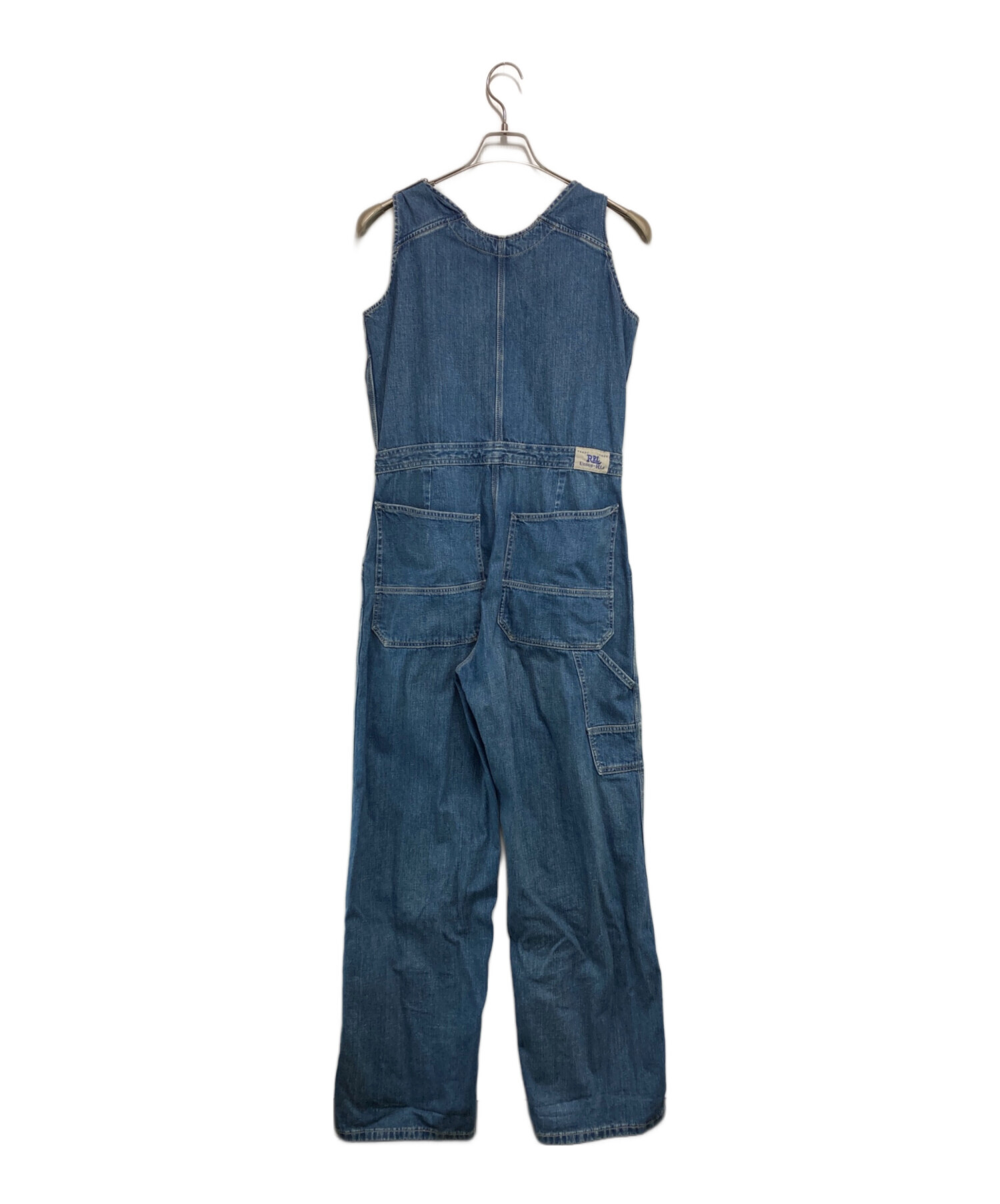 RRL・インディゴヴィンテージ加工オーバーオール メンズS 中古・古着通販】RRL (ダブルアールエル) Robynne デニム