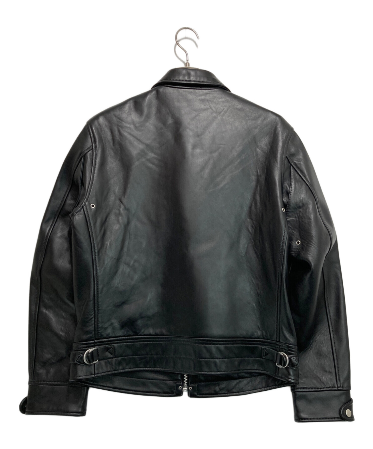 中古・古着通販】carphey (カーフェイ) レザージャケット ブラック