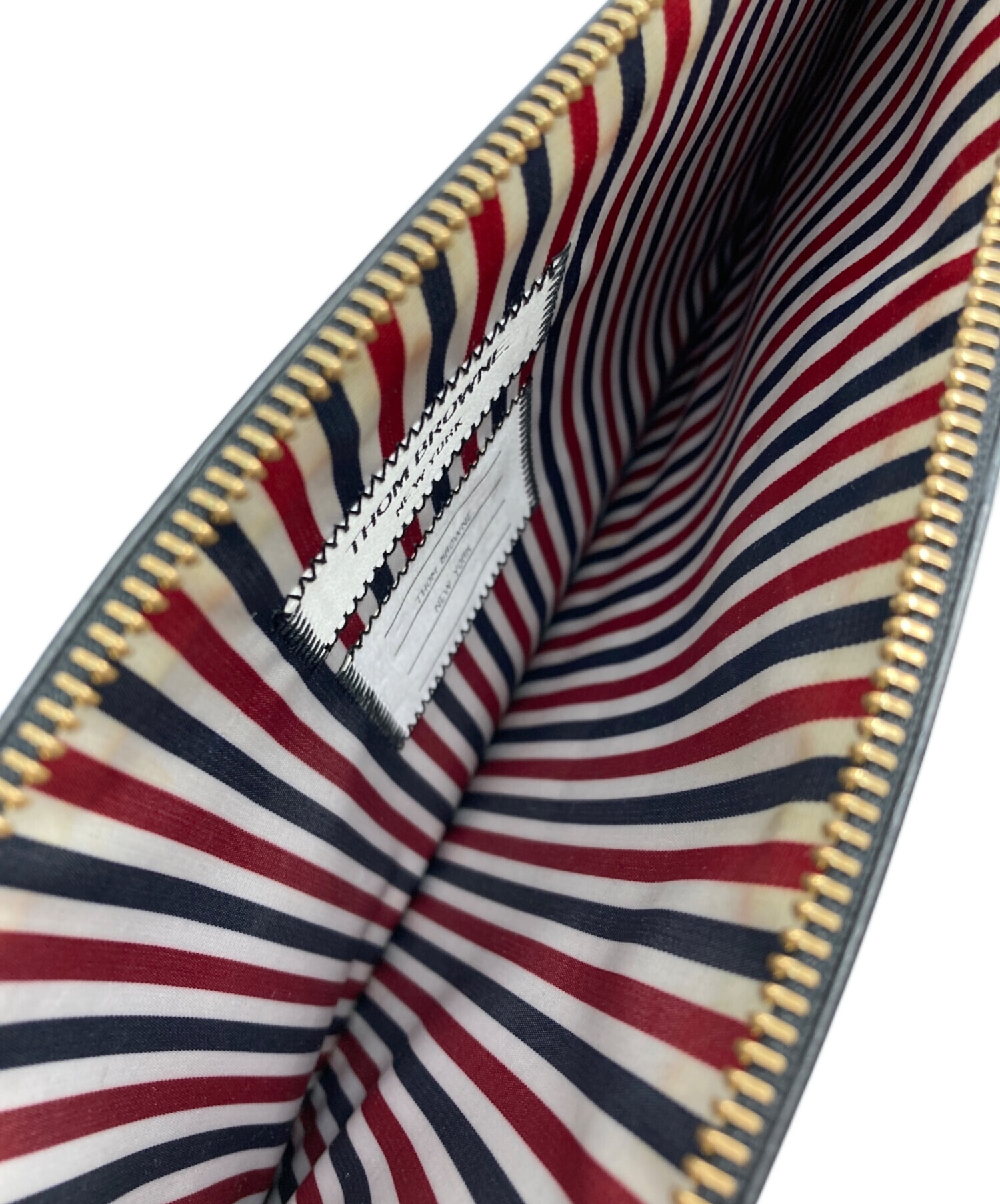 中古・古着通販】Thom Browne (トムブラウン) クラッチバッグ ブラック