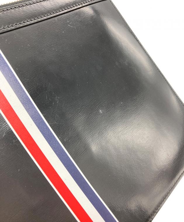 中古・古着通販】Thom Browne (トムブラウン) クラッチバッグ ブラック