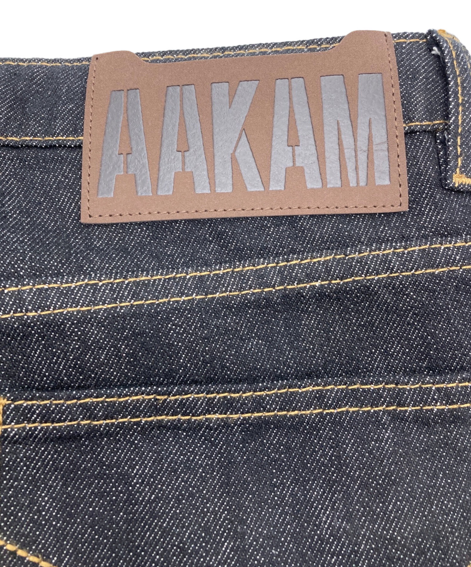 中古・古着通販】AAKAM (アーカム) ワイドパンツ ブラック サイズ:1