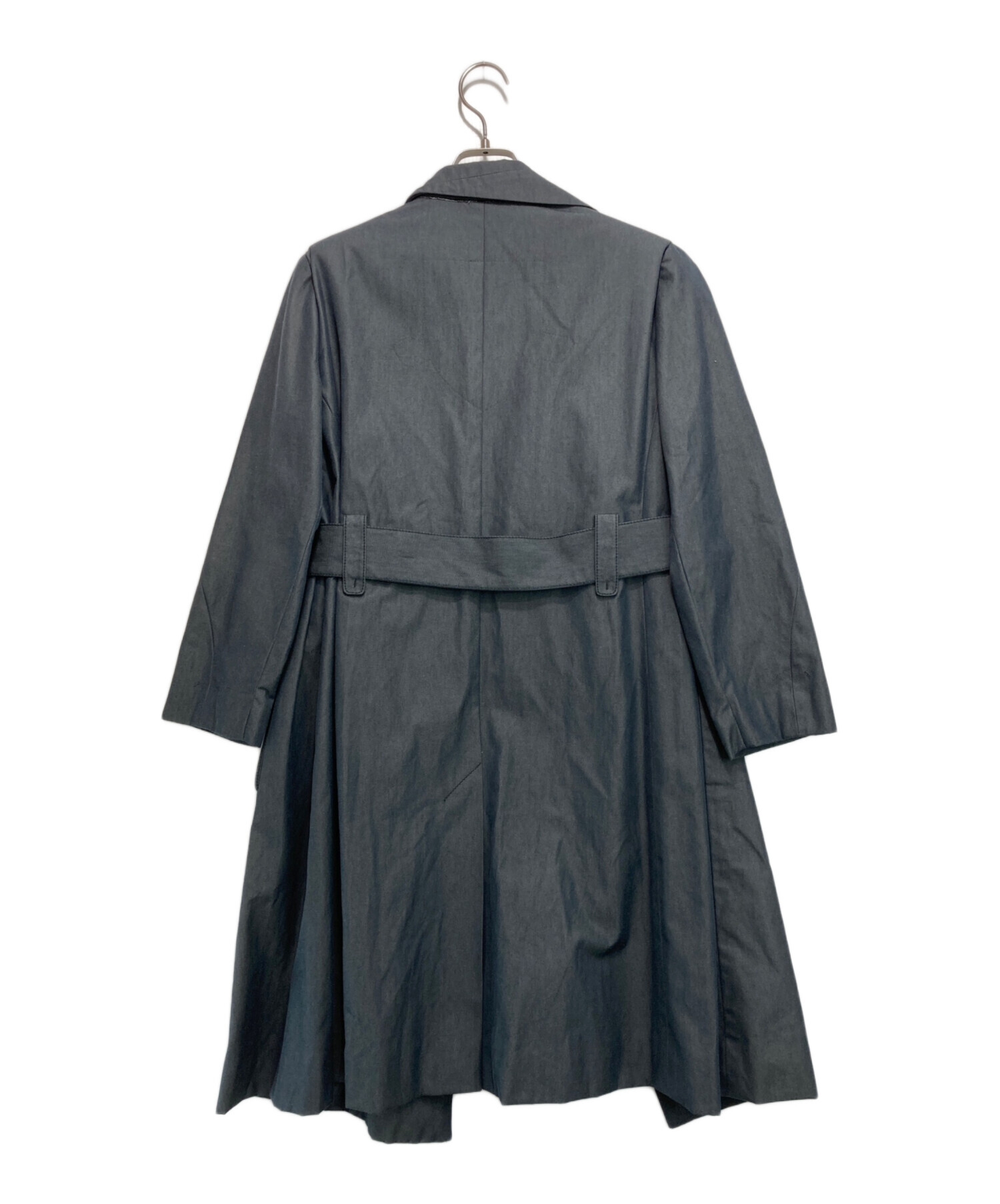 中古・古着通販】CELINE (セリーヌ) [古着]ベルテッドコート グレー 