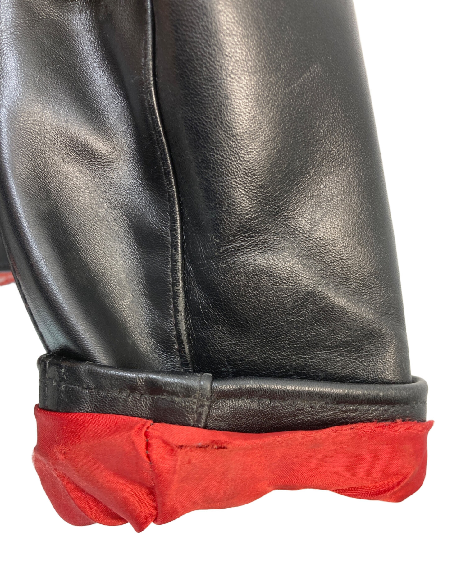 中古・古着通販】666 LEATHER WEAR (666レザーウェア) ダブル