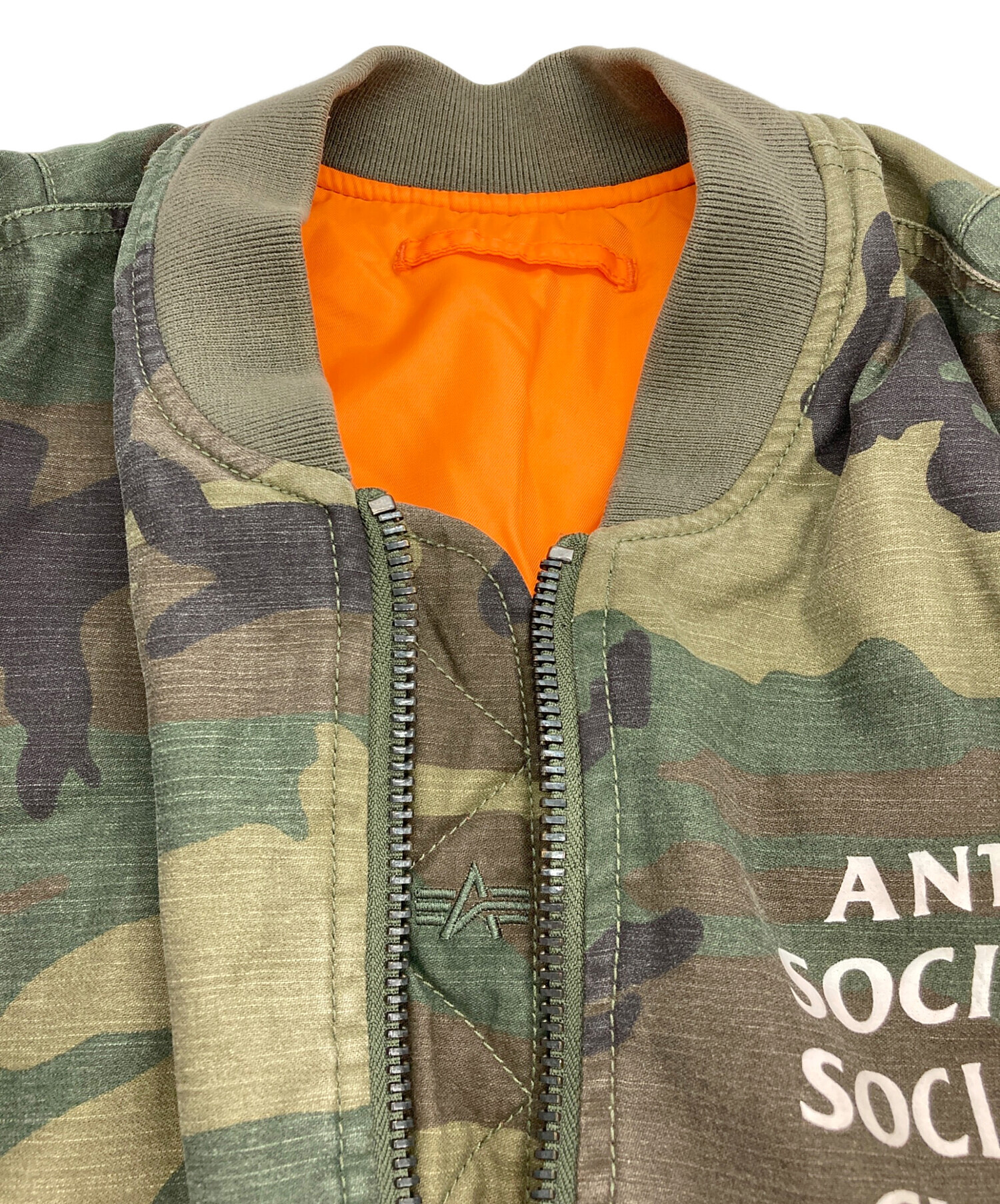 中古・古着通販】ALPHA (アルファ) anti social social CLUB (アンチ 