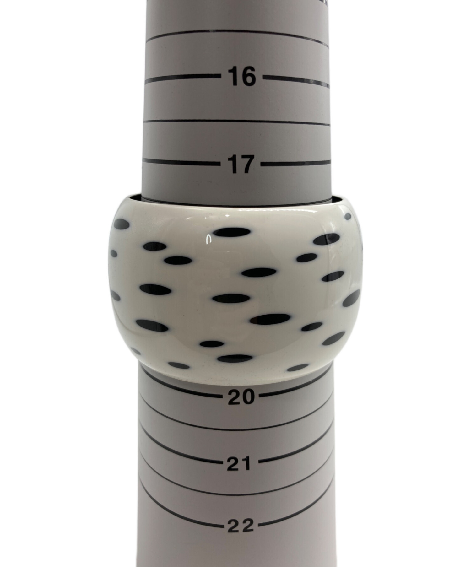 【美品】　HERMES　エルメス　ラッカーウッド　バングル　ホワイト×ブラック 中古・古着通販】HERMES (エルメス) ラッカーウッドバングル ホワイト