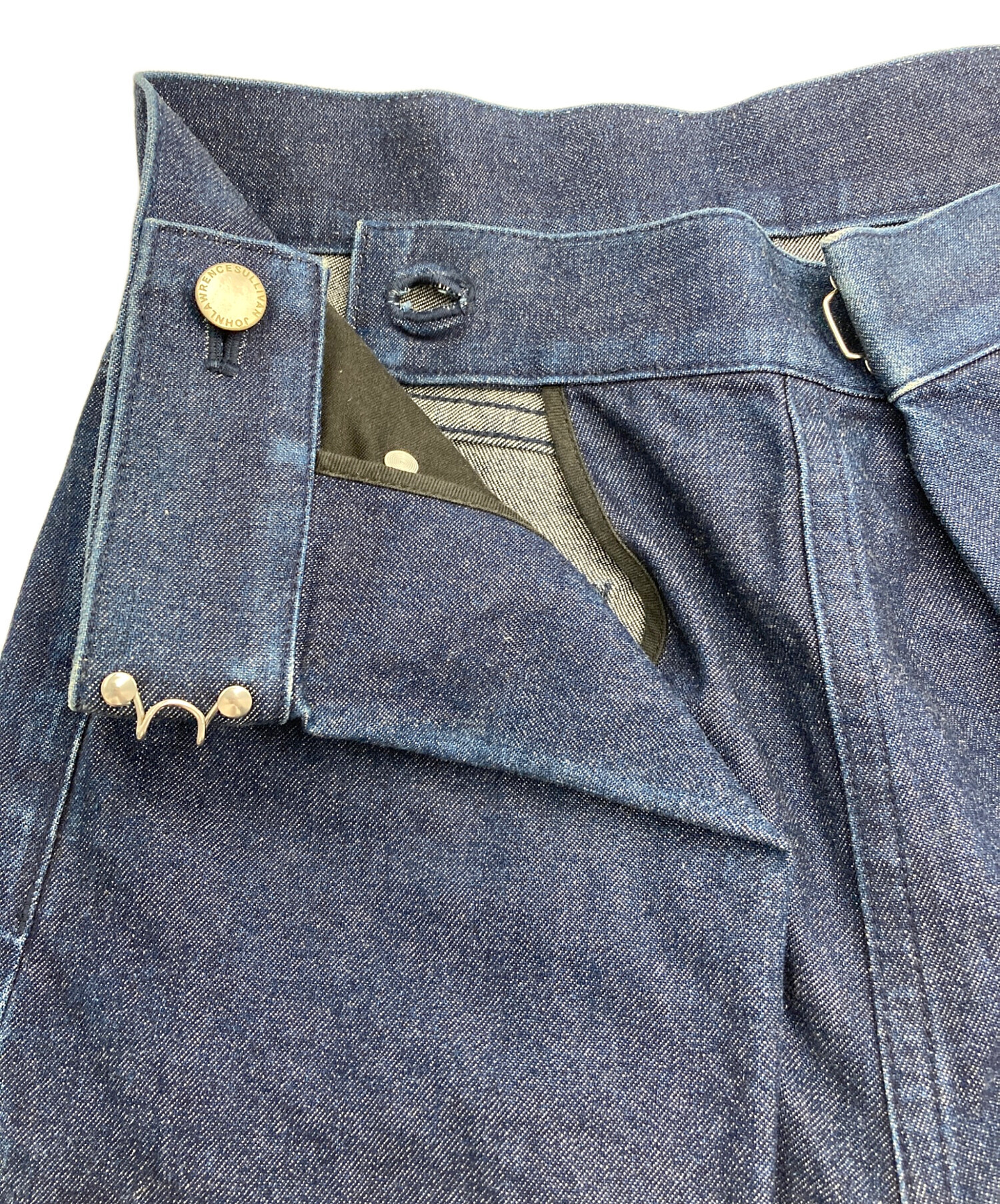 約3万円★JOHN LAWRENCE SULLVAN フロントホックワイドパンツ JLS-02-22_INDIGO.jpg?v=1757719644