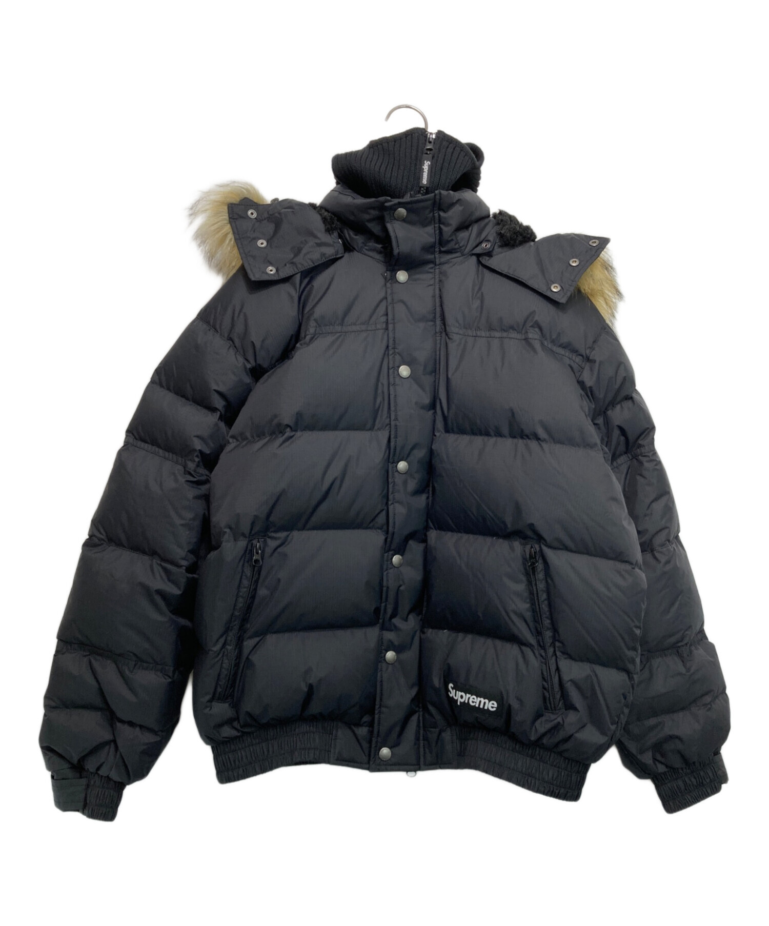Supreme ダウンジャケットFacemask 700-Fill Down SUPREME】Facemask 700-Fill Down Puffer Jacket Black - 25FW