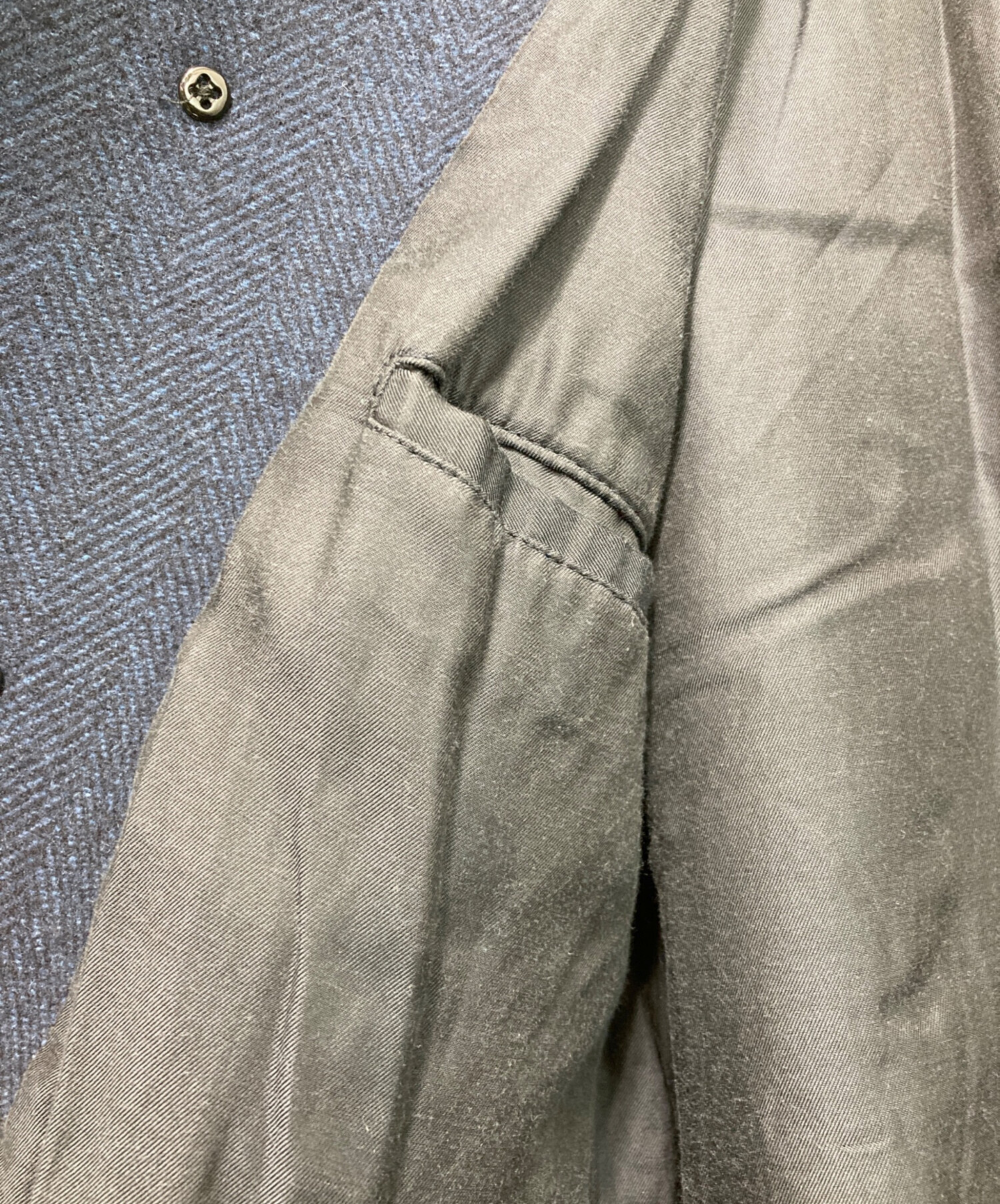 中古・古着通販】AURALEE (オーラリー) ウールヘリンボーンコート