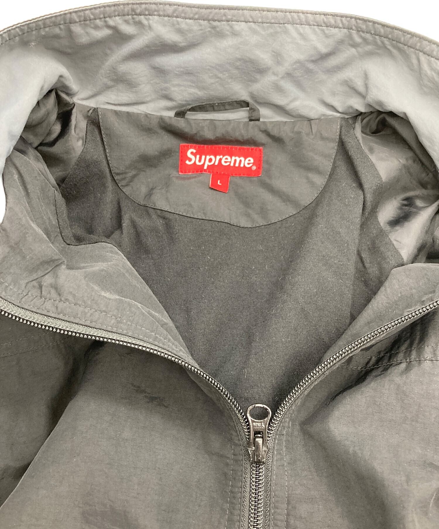 【新品・L】SUPREME ロゴジャケット グレー 24AW 公式購入・試着のみ 中古・古着通販】SUPREME (シュプリーム) SHOULDER LOGO TRACK JACKET