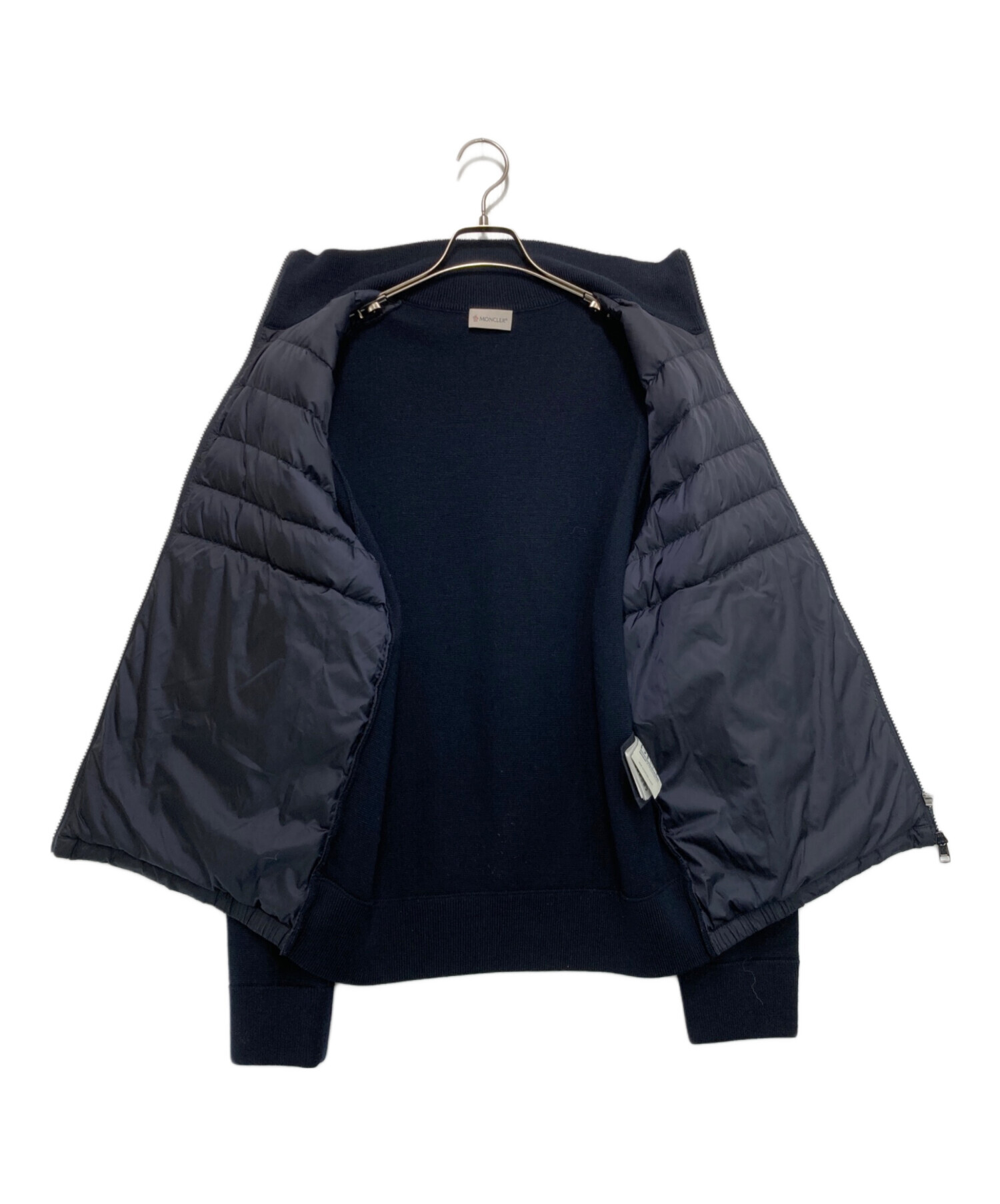 中古・古着通販】MONCLER (モンクレール) CARDIGAN TRICOT ニット切替