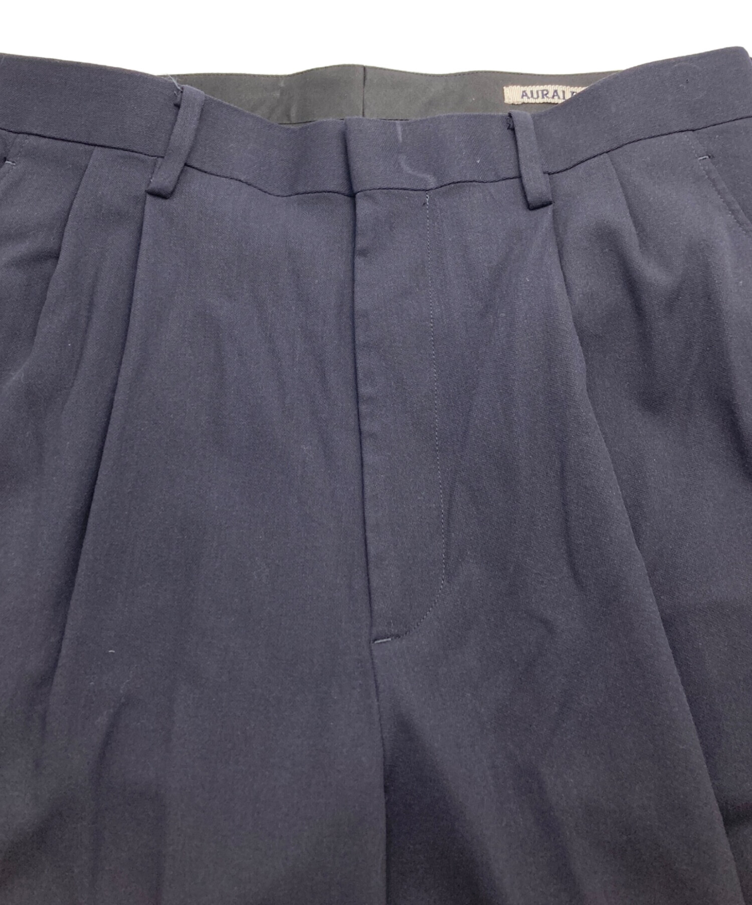 AURALEE オーラリー HARDTWISTWOOLDOBBYSLACKS AURALEE / オーラリー | HARD TWIST WOOL DOBBY SLACKS (メンズ