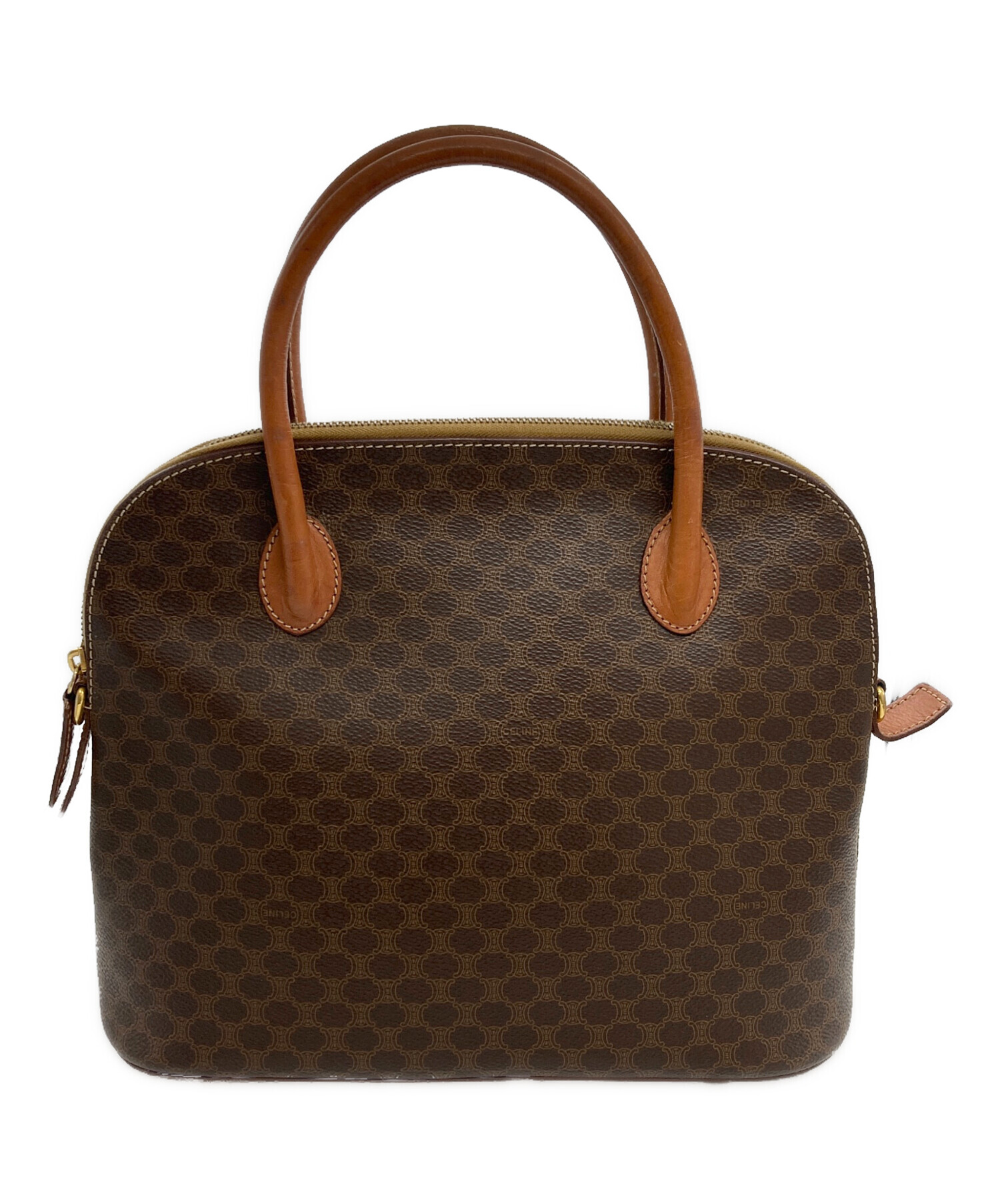 中古・古着通販】CELINE (セリーヌ) [OLD]マカダム柄ハンドバッグ 