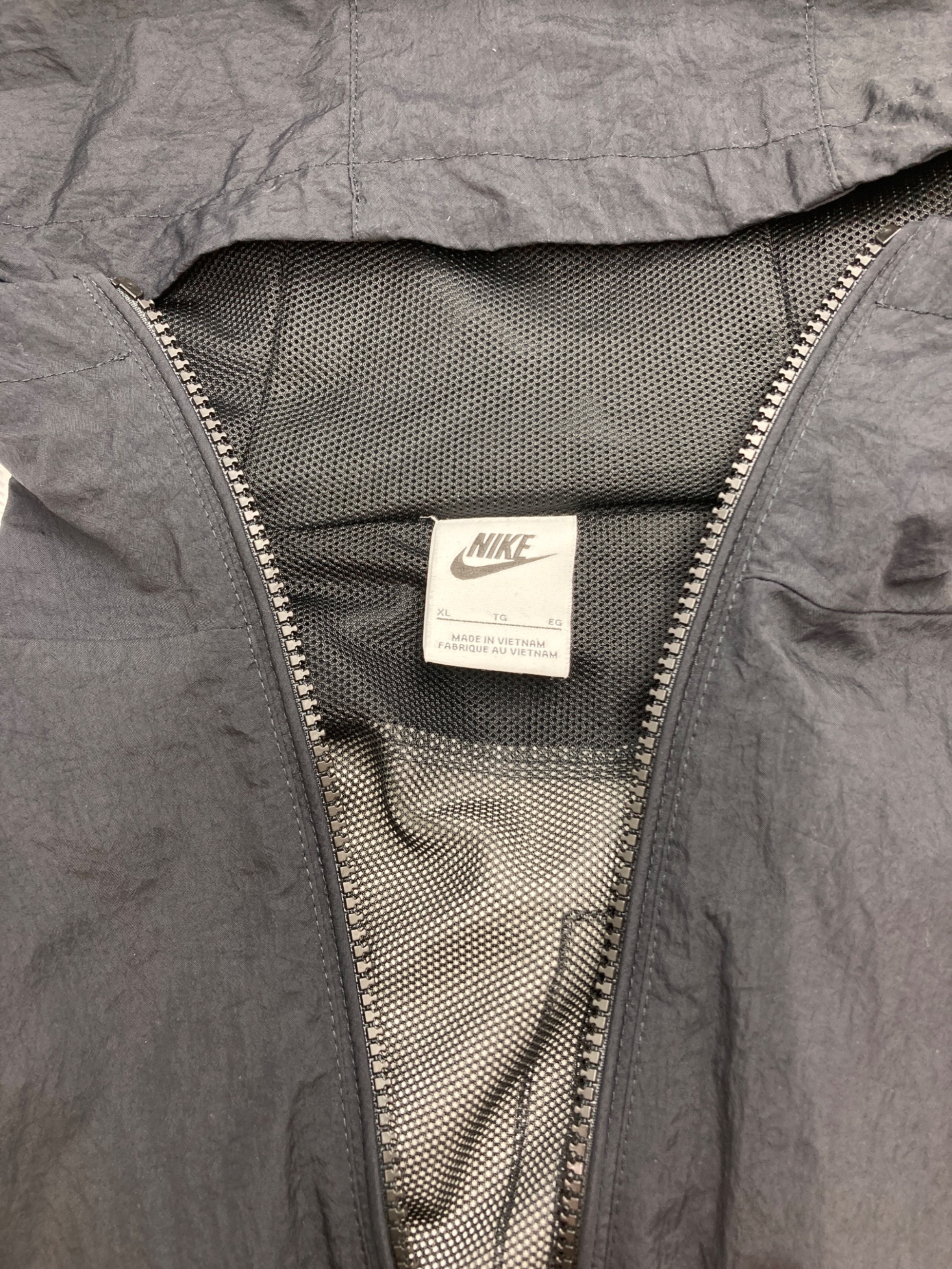 中古・古着通販】NIKE (ナイキ) エアー ウーブン ジャケット ブラック