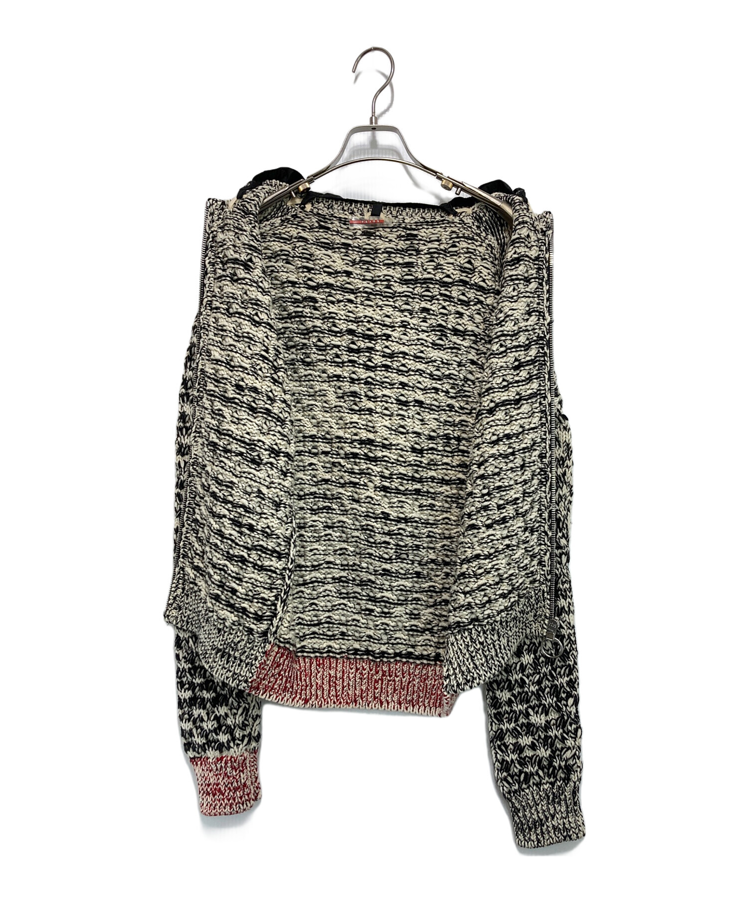 中古・古着通販】PRADA SPORTS (プラダスポーツ) フード付きジップ