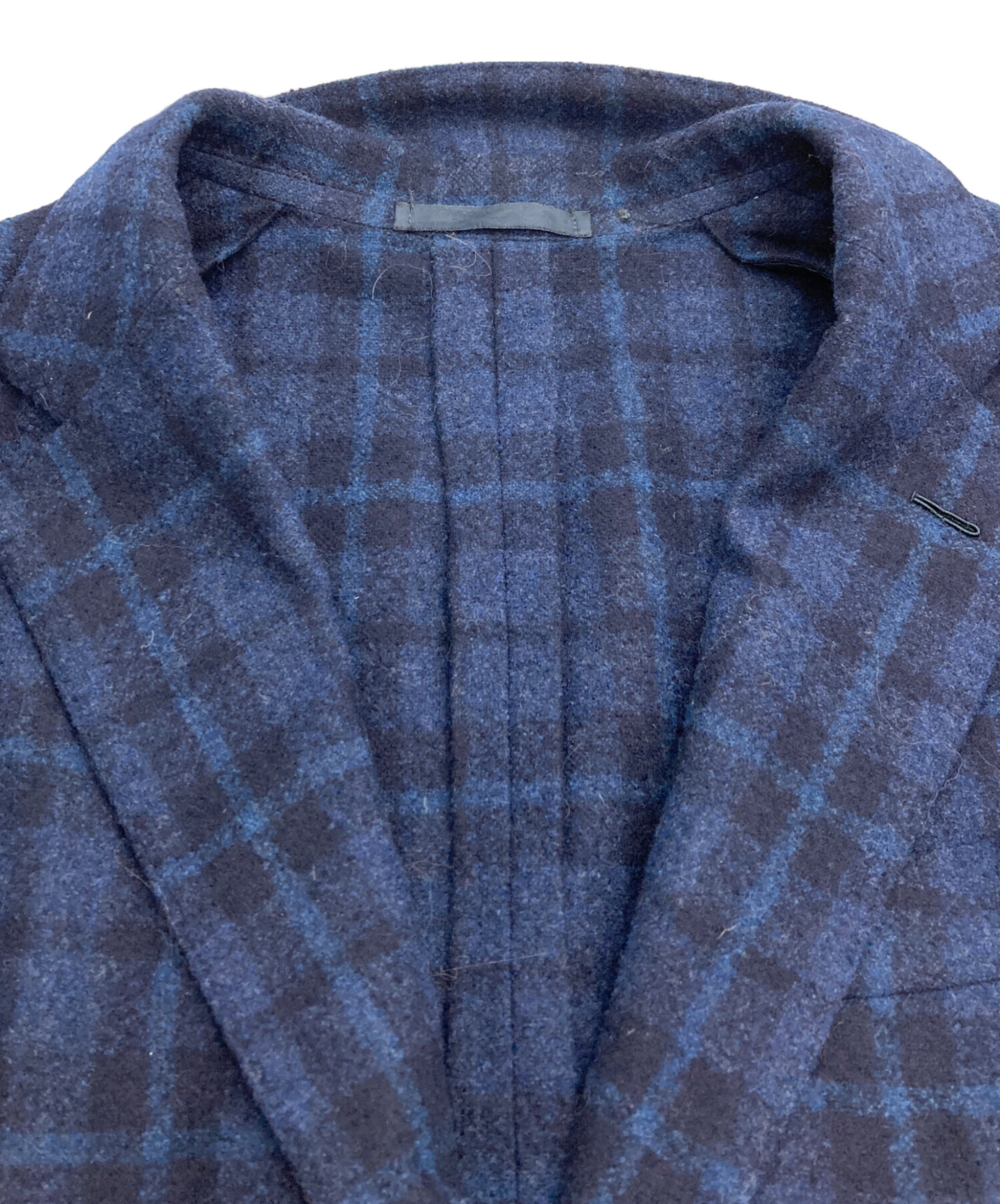 中古・古着通販】CARUSO (カルーゾ) 3Bジャケット ネイビー サイズ:48