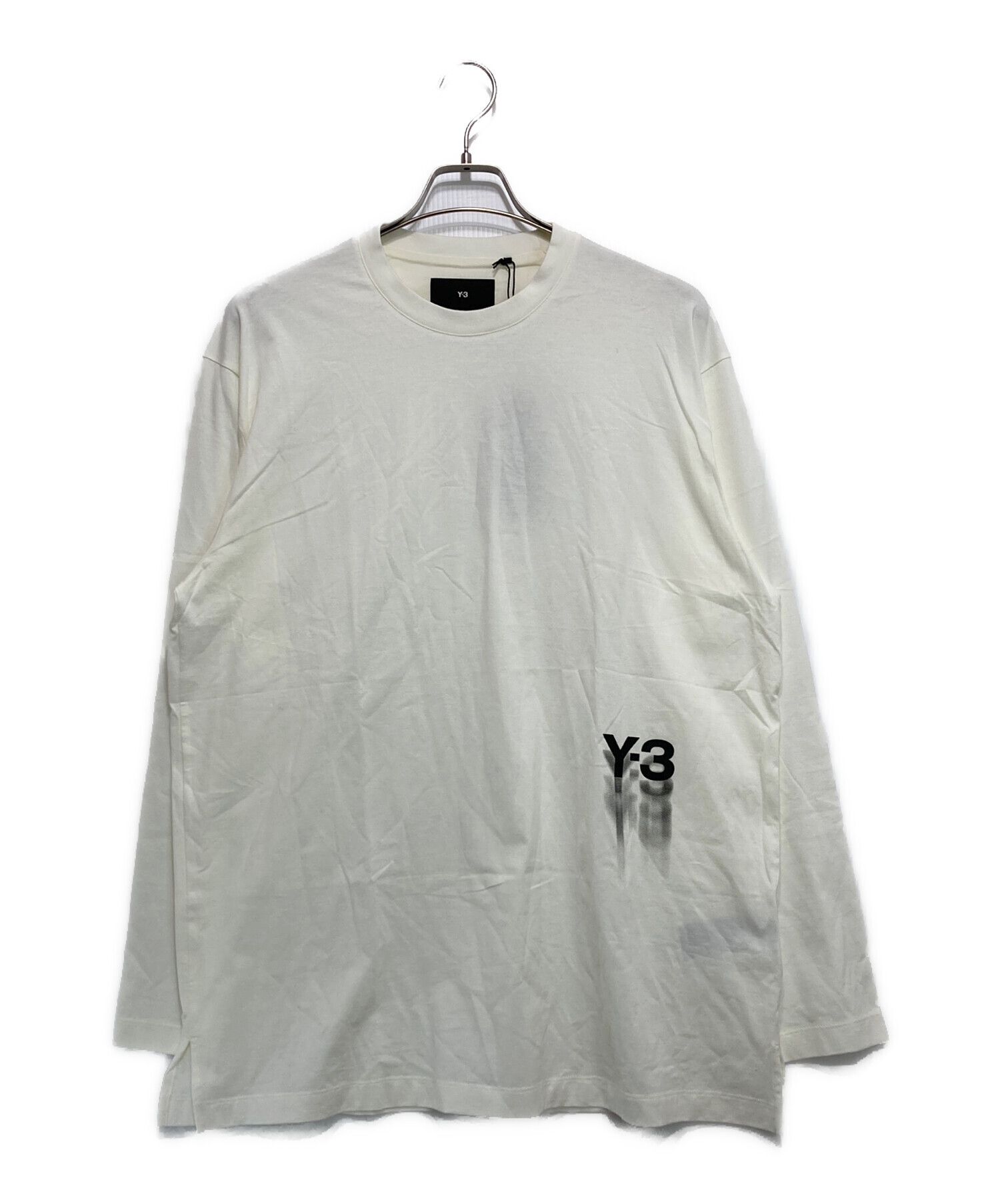 中古・古着通販】Y-3 (ワイスリー) GFX LS TEE ホワイト サイズ:L