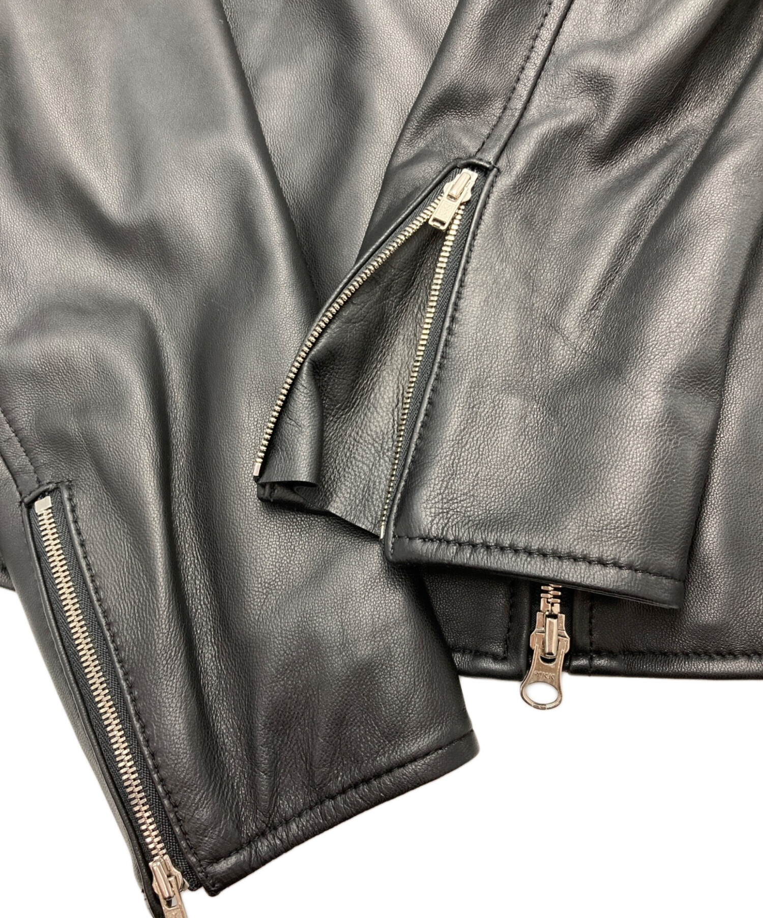 中古・古着通販】23区 (ニジュウサンク) シープレザーライダース