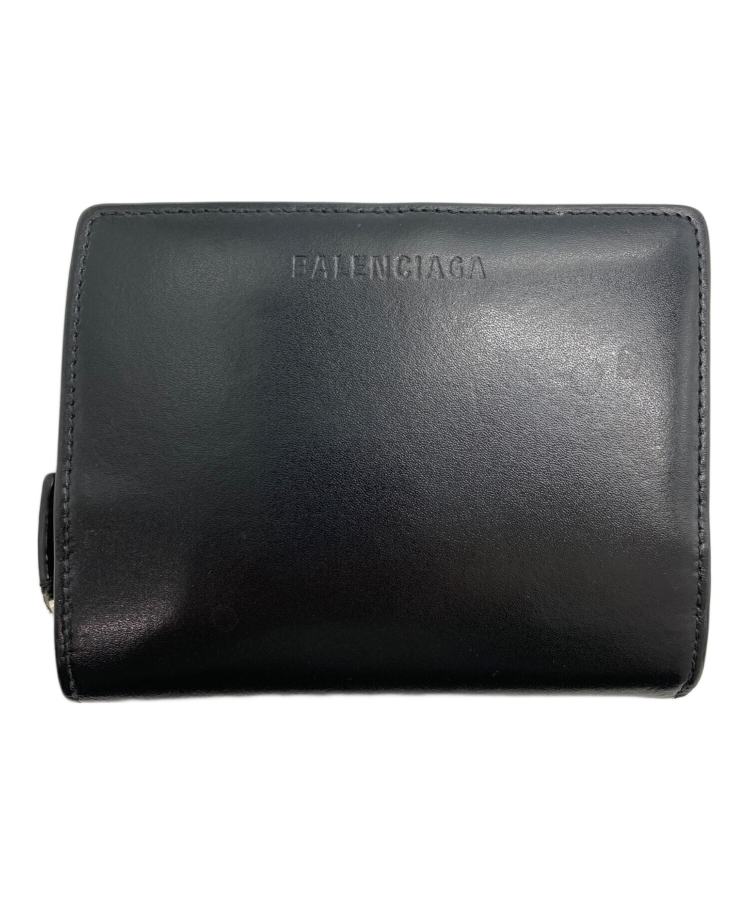 BALENCIAGA ブラック 二つ折り財布 【公式通販】