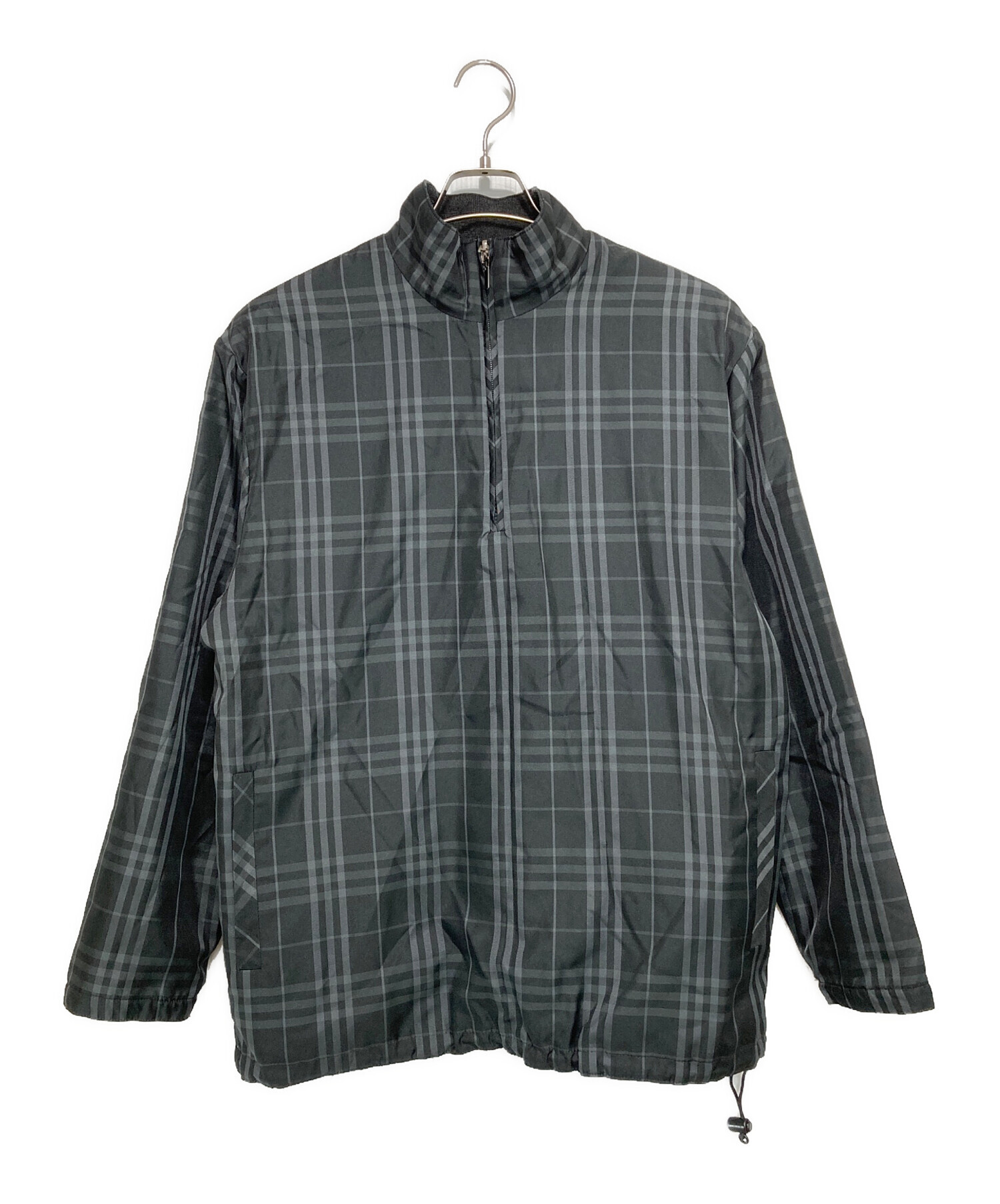 希少✨BURBERRY　GOLF　バーバリー　ニット　ハーフジップ　三陽商会 中古・古着通販】BURBERRY GOLF (バーバリーゴルフ) ナイロン×ニット