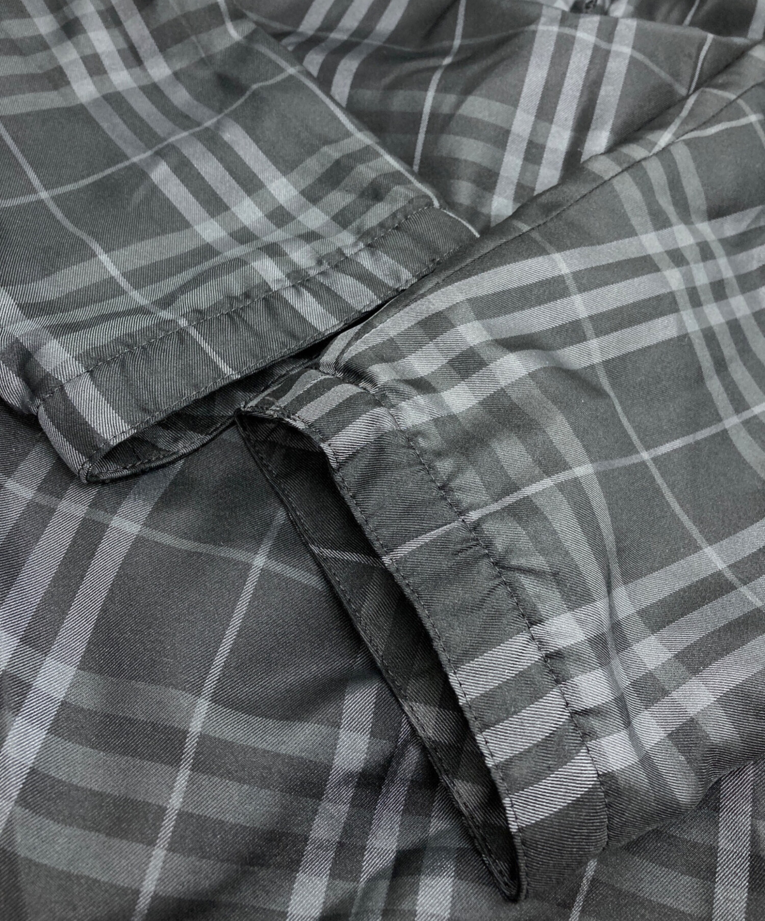 中古・古着通販】BURBERRY GOLF (バーバリーゴルフ) ナイロン×ニット