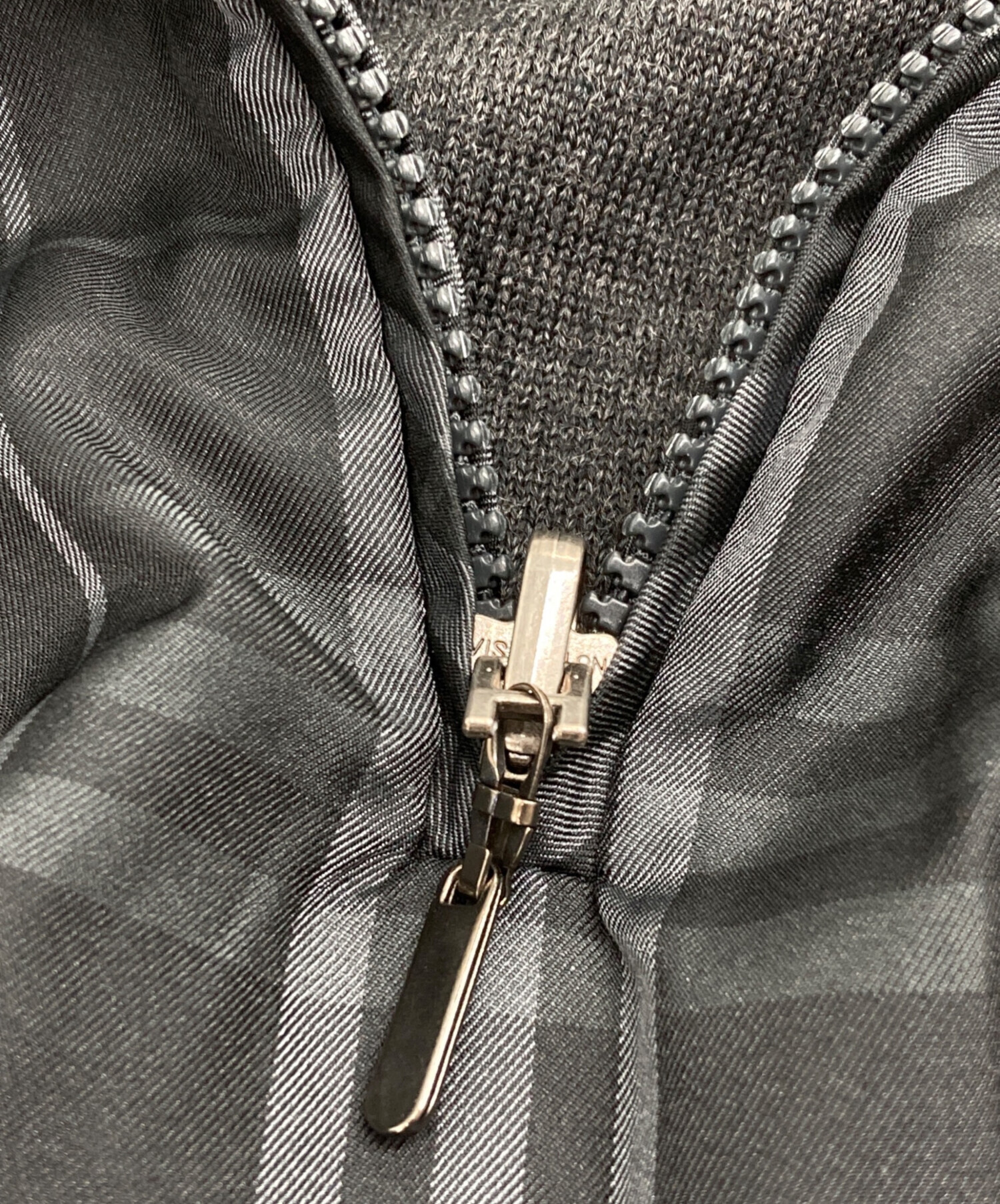 【希少✨】バーバリーゴルフ　ナイロンジャケット　ブルゾン　ロゴ刺繍　M 中古・古着通販】BURBERRY GOLF (バーバリーゴルフ) ナイロン×ニット