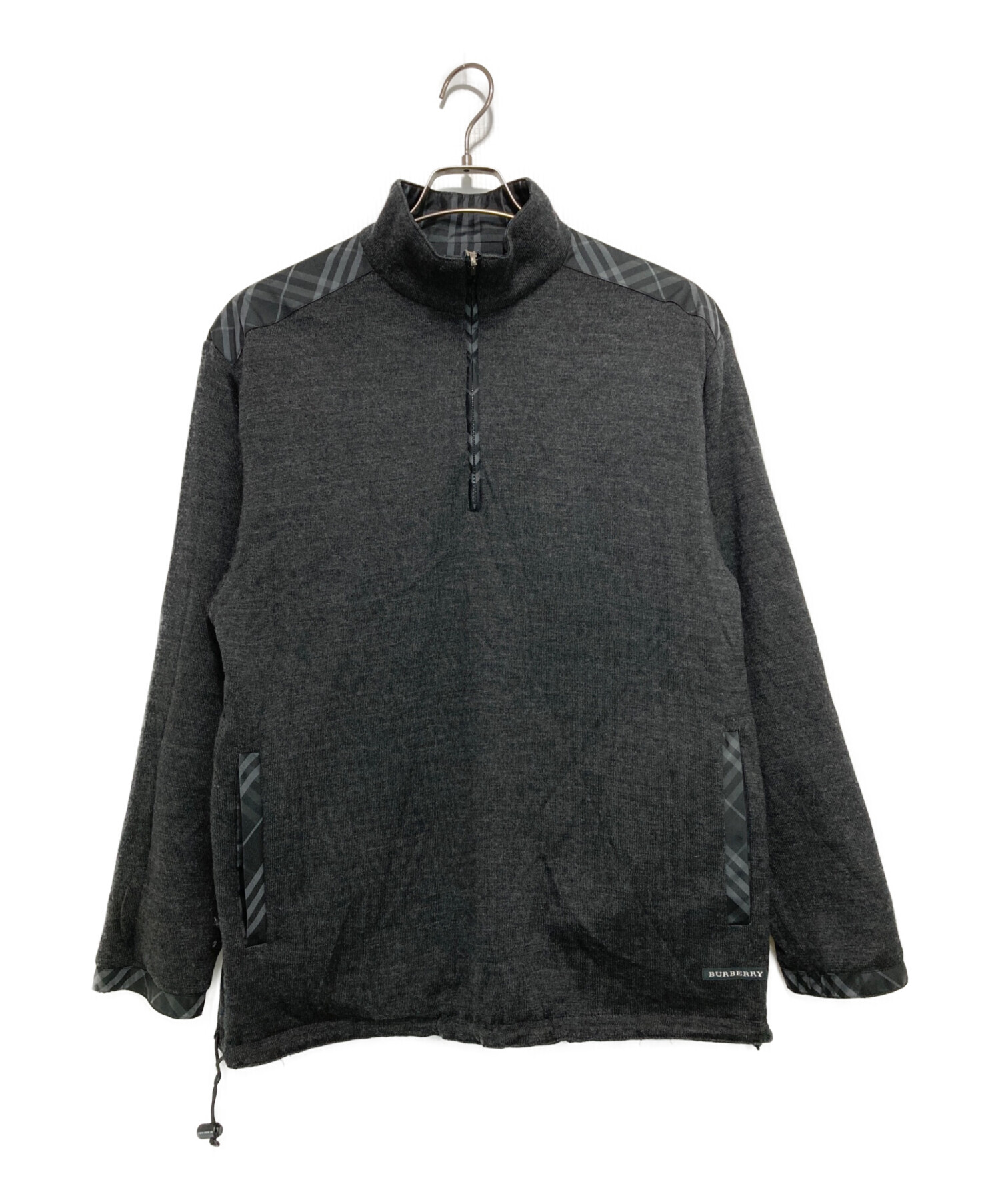 中古・古着通販】BURBERRY GOLF (バーバリーゴルフ) ナイロン×ニット