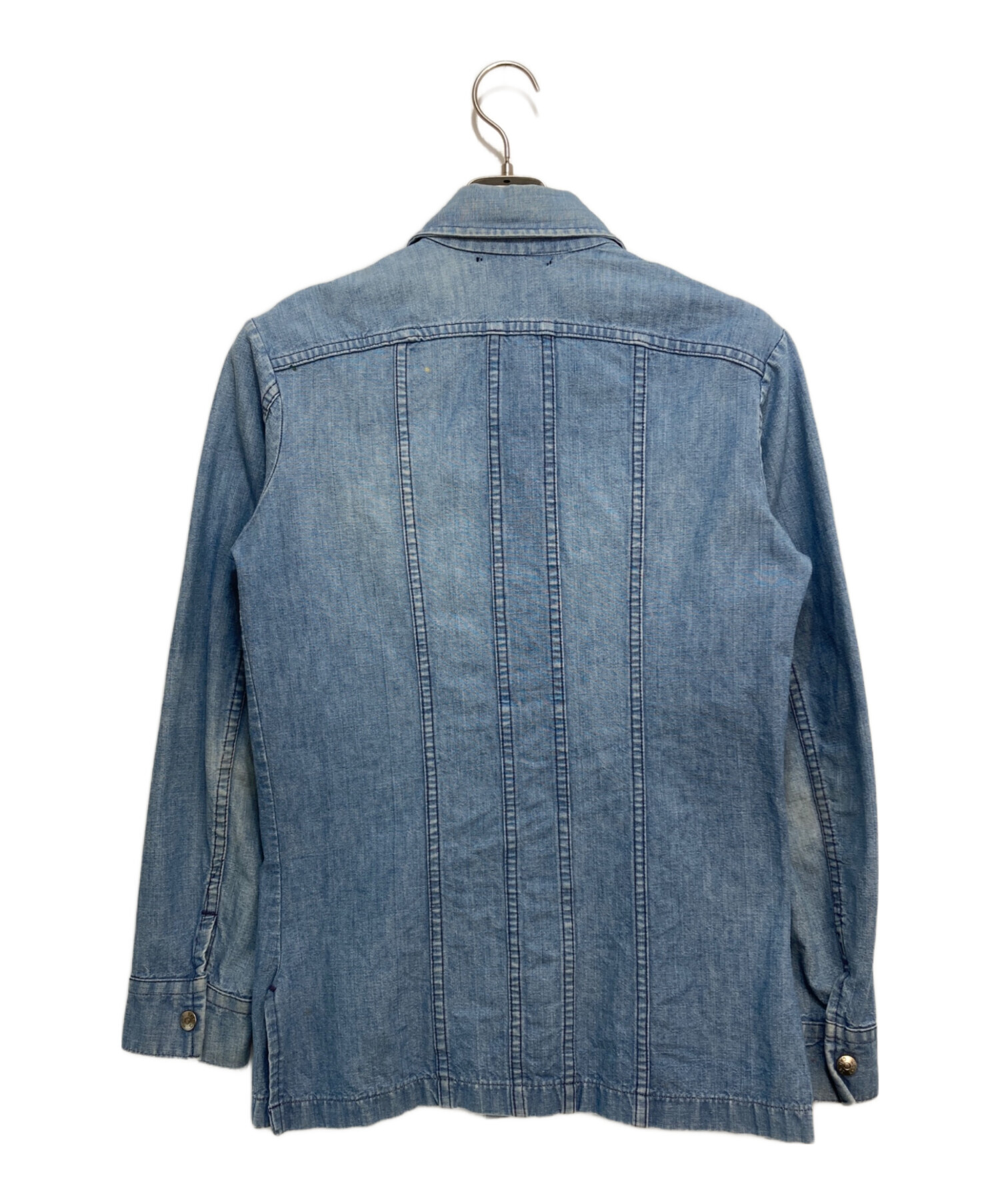 中古・古着通販】LEE (リー) 70s デニムシャツ インディゴ サイズ:記載 