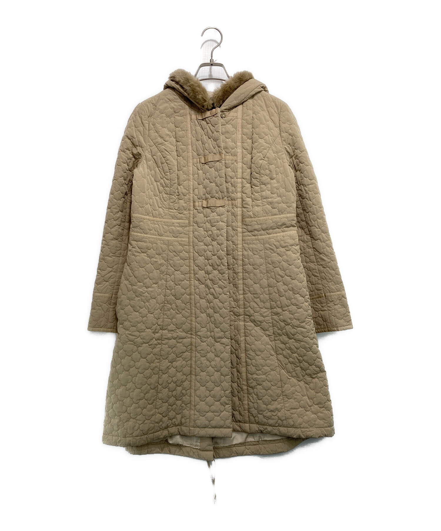 中古・古着通販】TOCCA (トッカ) キルティングコート ベージュ サイズ 