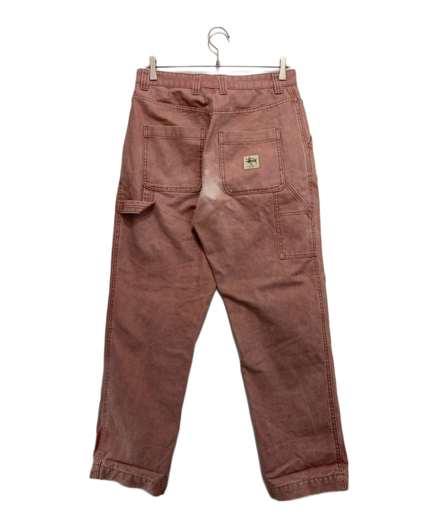 中古・古着通販】stussy (ステューシー) ペインターパンツ ピンク