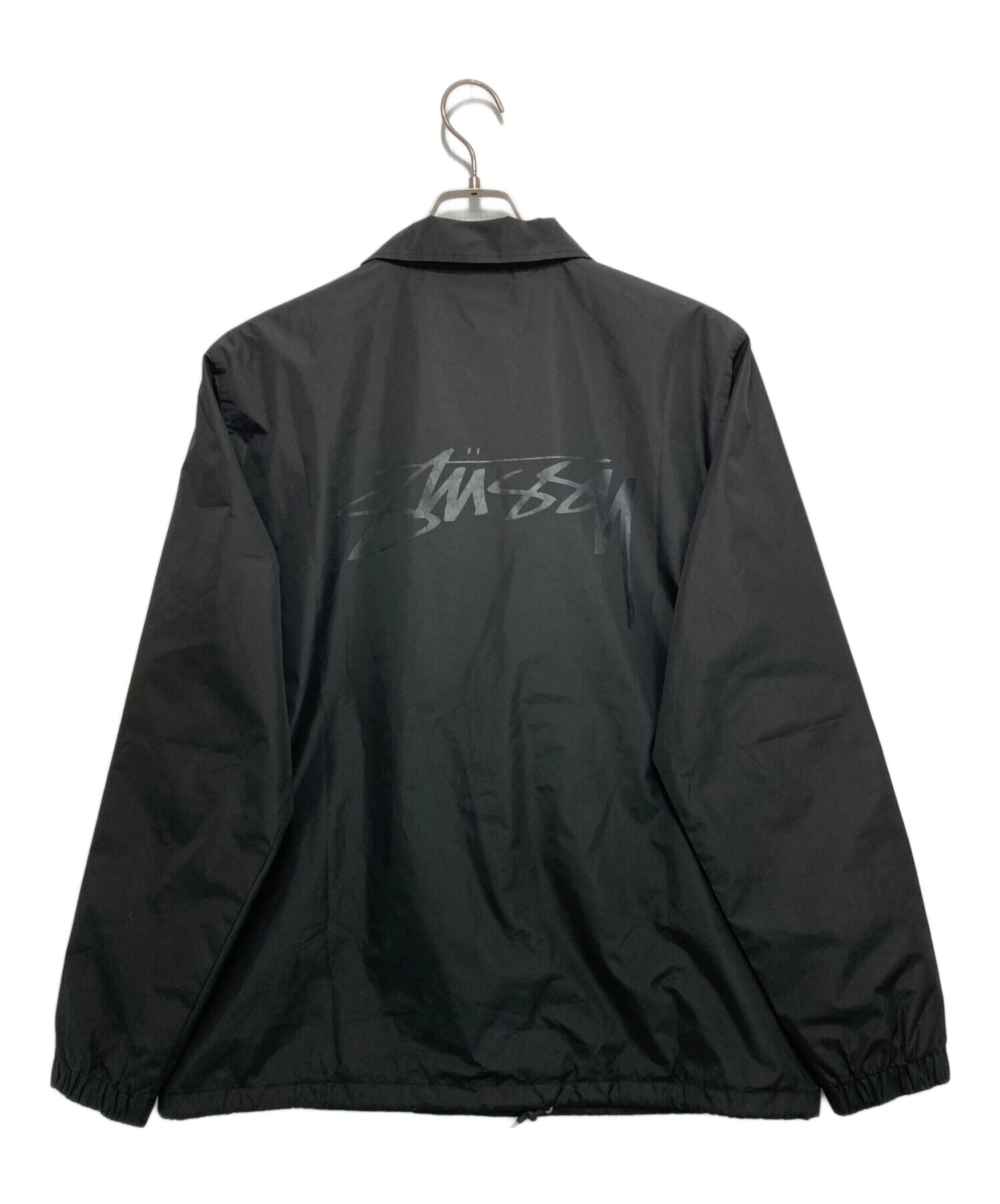 中古・古着通販】stussy (ステューシー) コーチジャケット ブラック