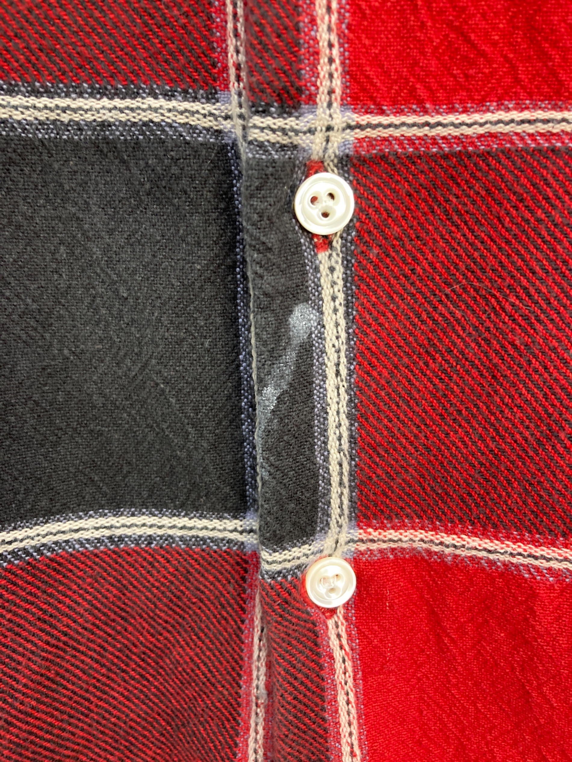 中古・古着通販】Needles (ニードルズ) チェックシャツ レッド サイズ