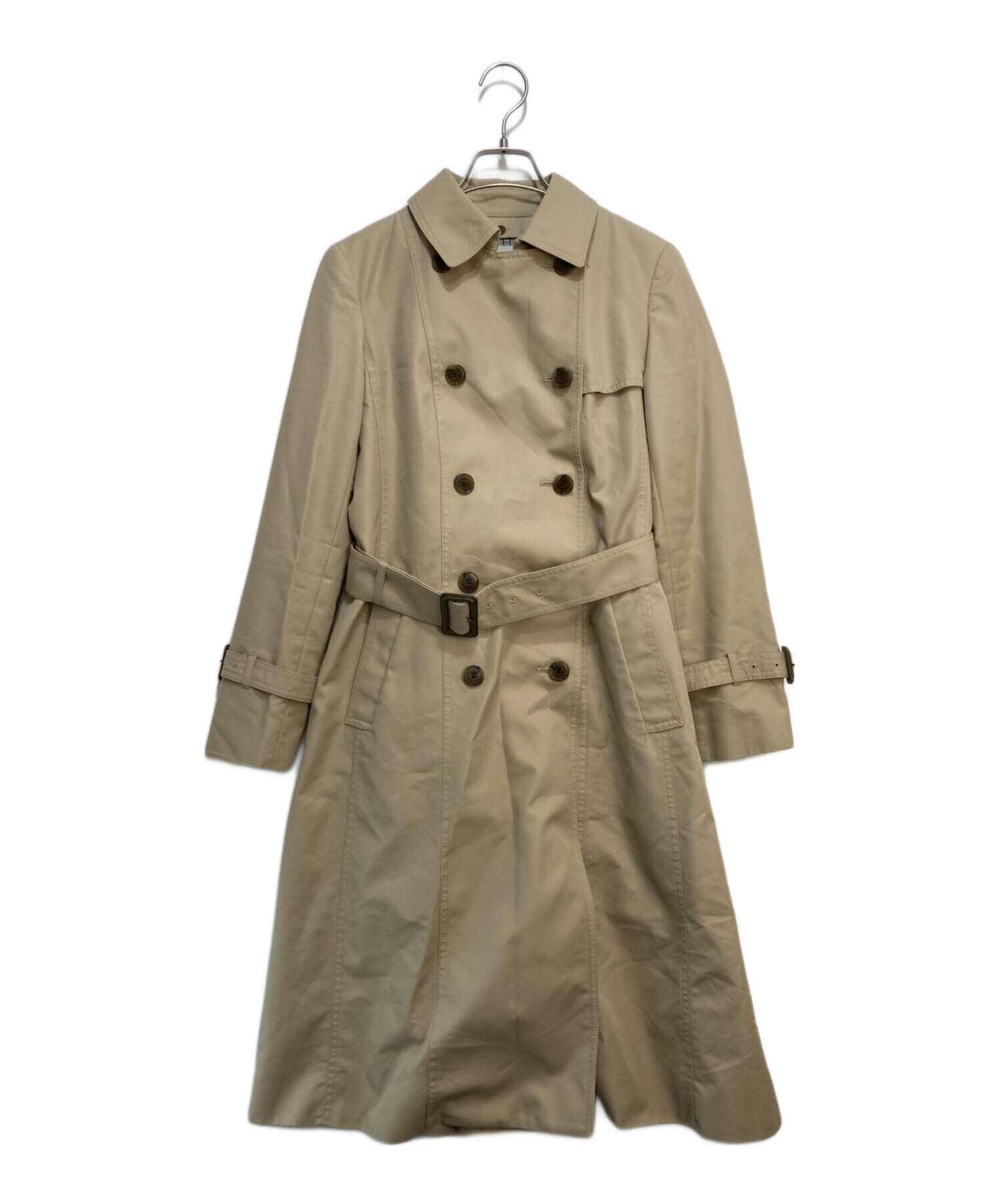 中古・古着通販】ANAYI (アナイ) トレンチコート ベージュ サイズ:38