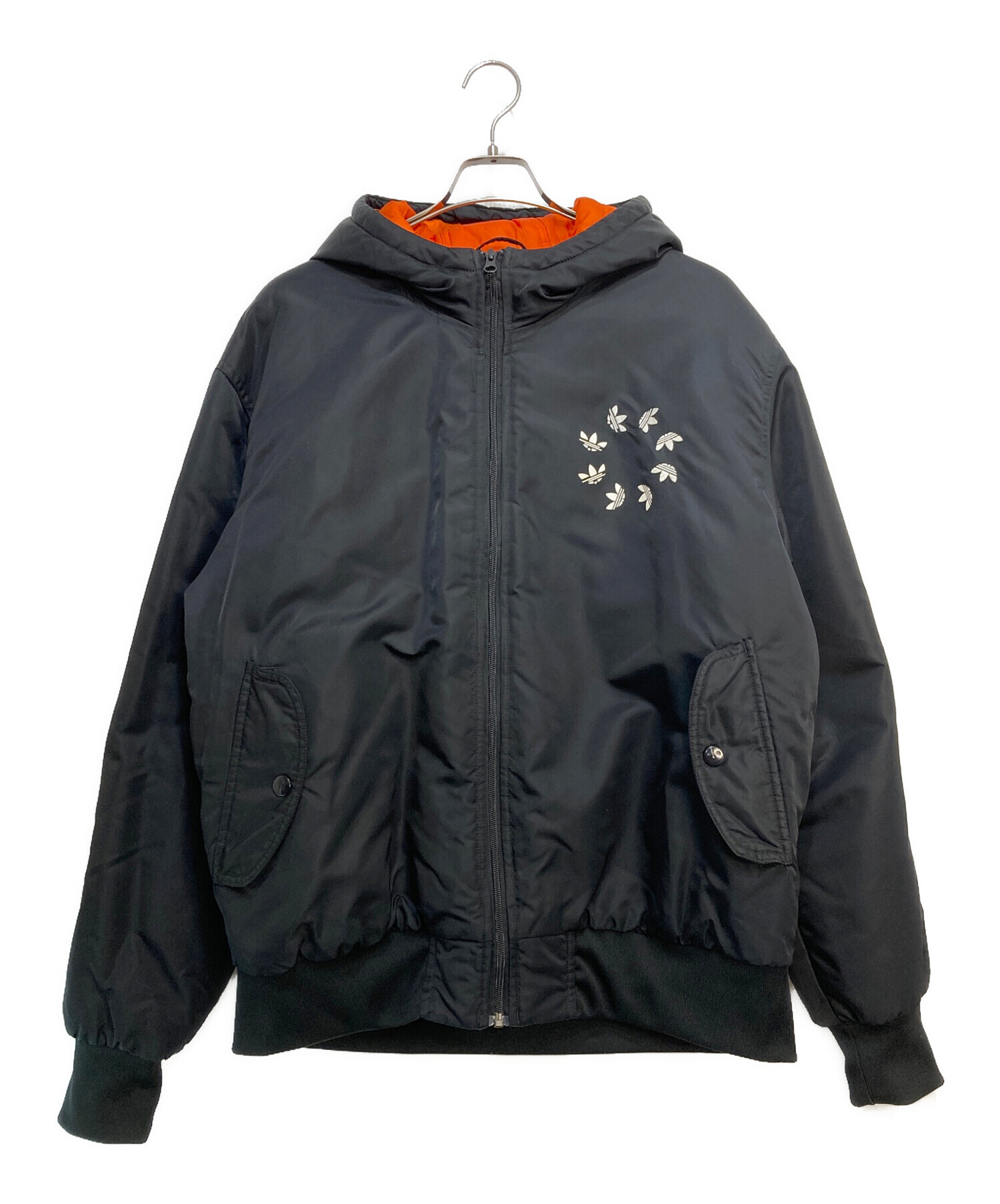 中古・古着通販】adidas (アディダス) BOLD BOMBER ブラック サイズ 