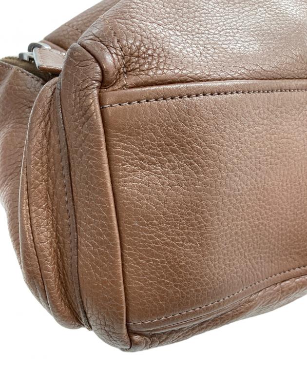 中古・古着通販】PRADA (プラダ) レザートートバッグ ブラウン