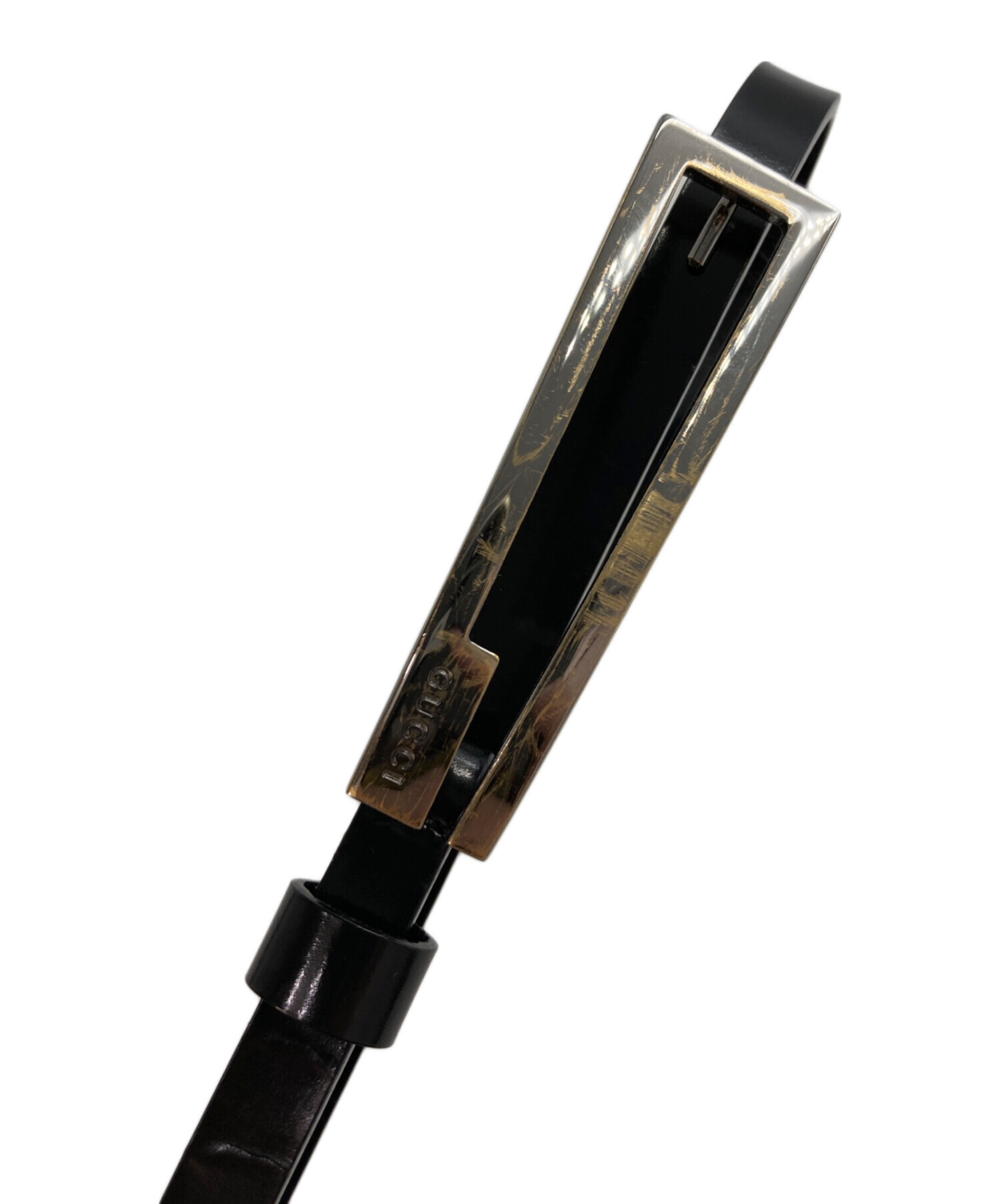 中古・古着通販】GUCCI (グッチ) ナロー ベルト 使用感有 サイズ:70