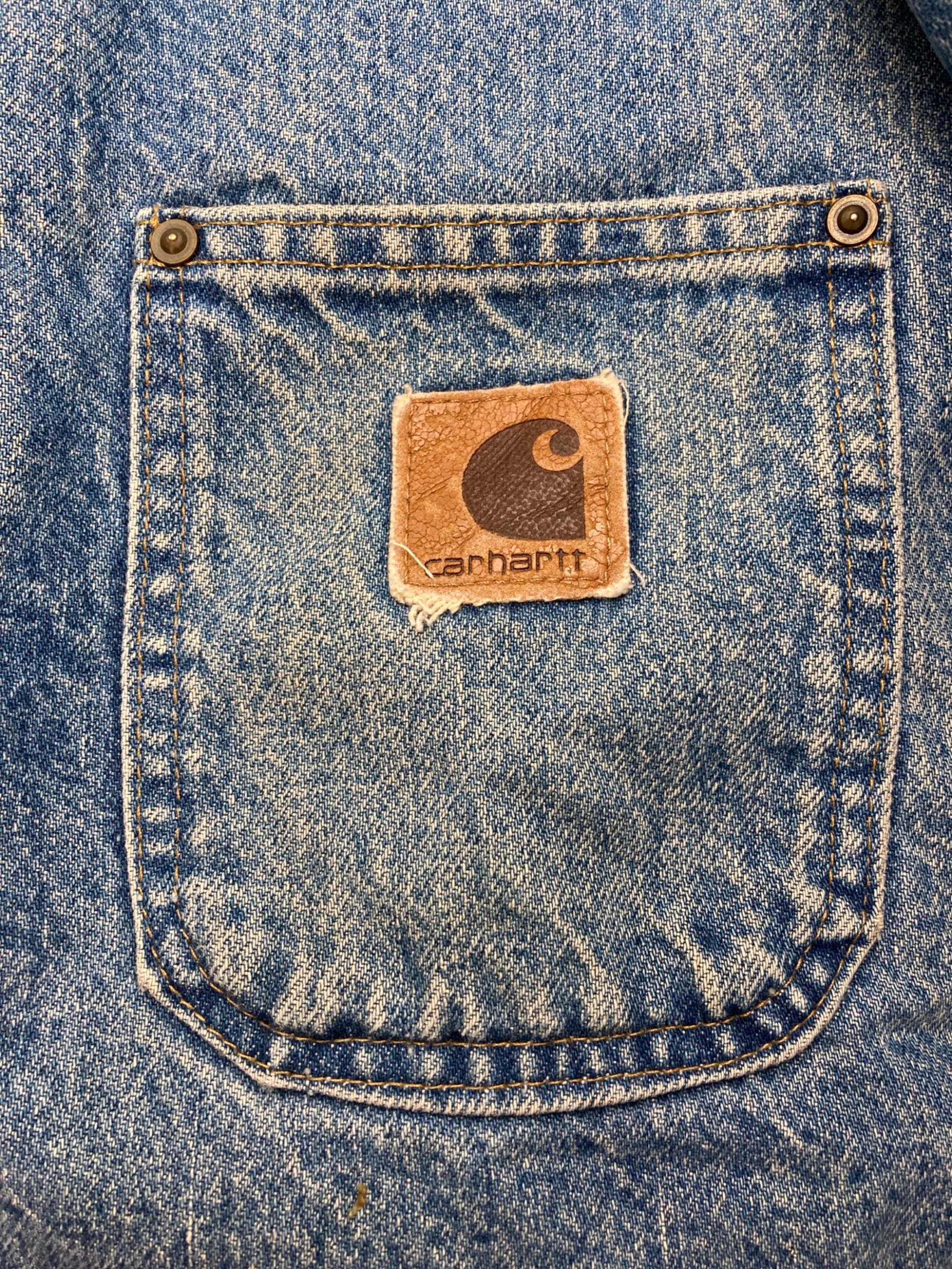 中古・古着通販】CarHartt (カーハート) デニムチョアコート