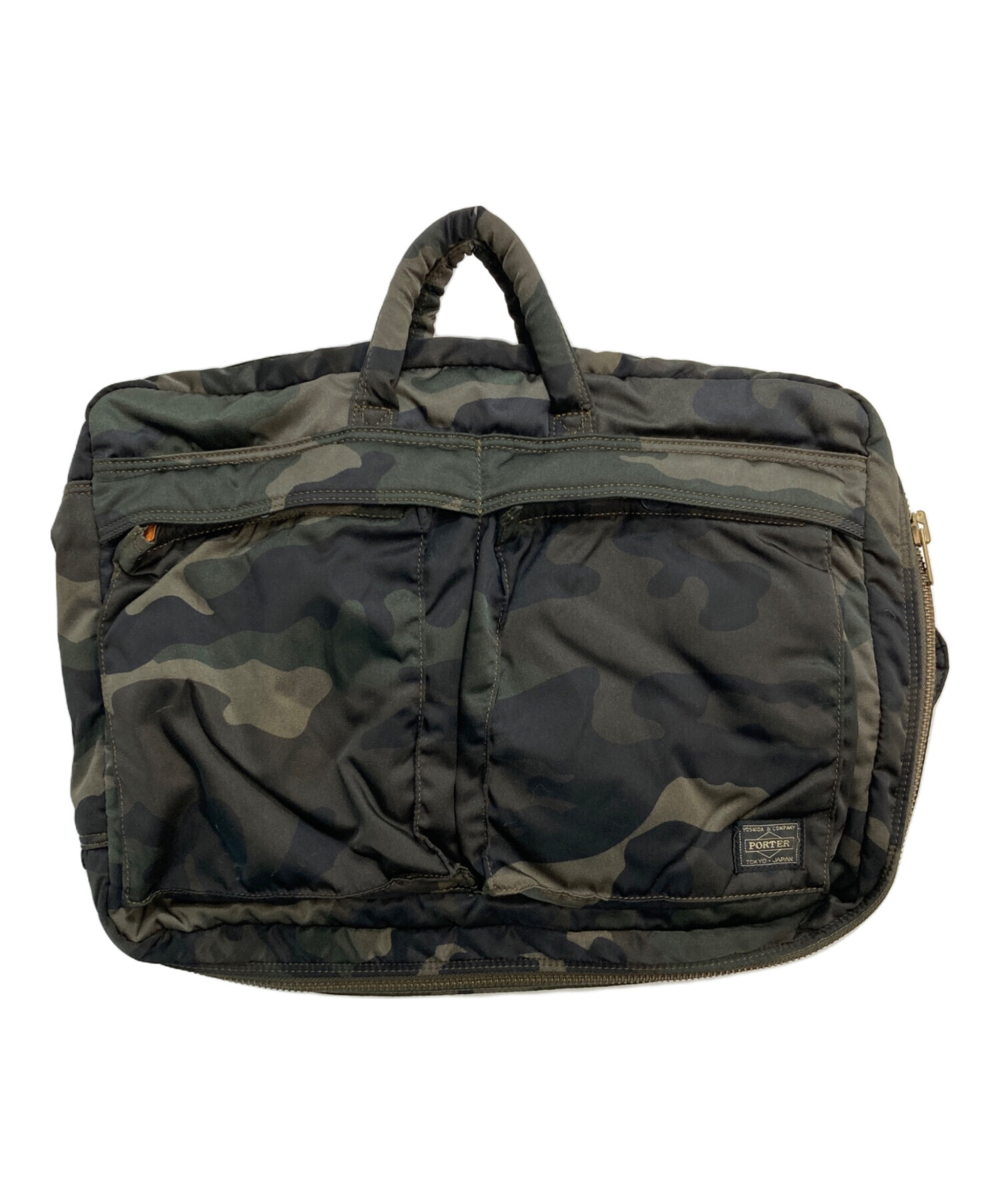 中古・古着通販】PORTER (ポーター) カモ柄タンカー2WAYブリーフケース