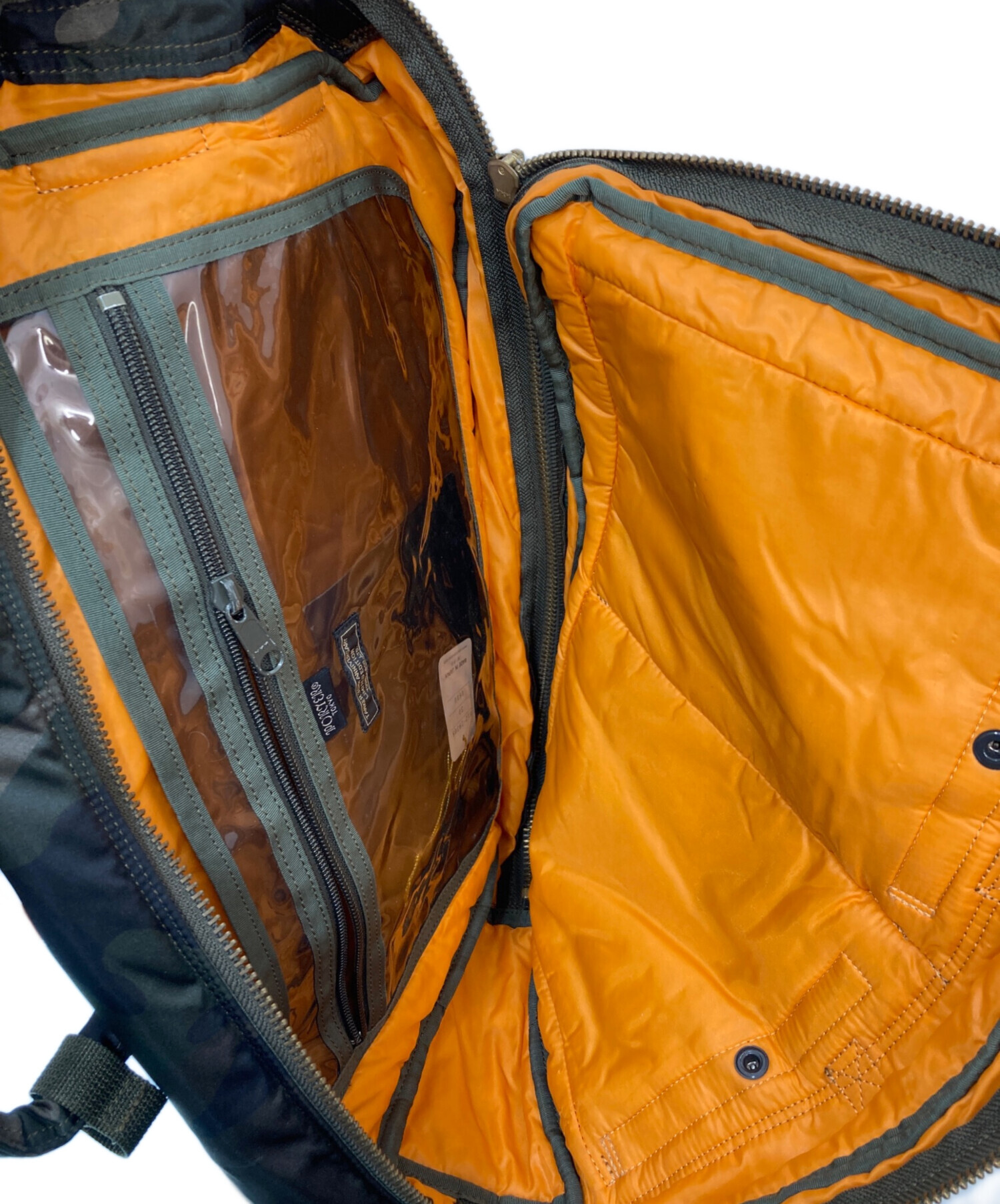 中古・古着通販】PORTER (ポーター) カモ柄タンカー2WAYブリーフケース 