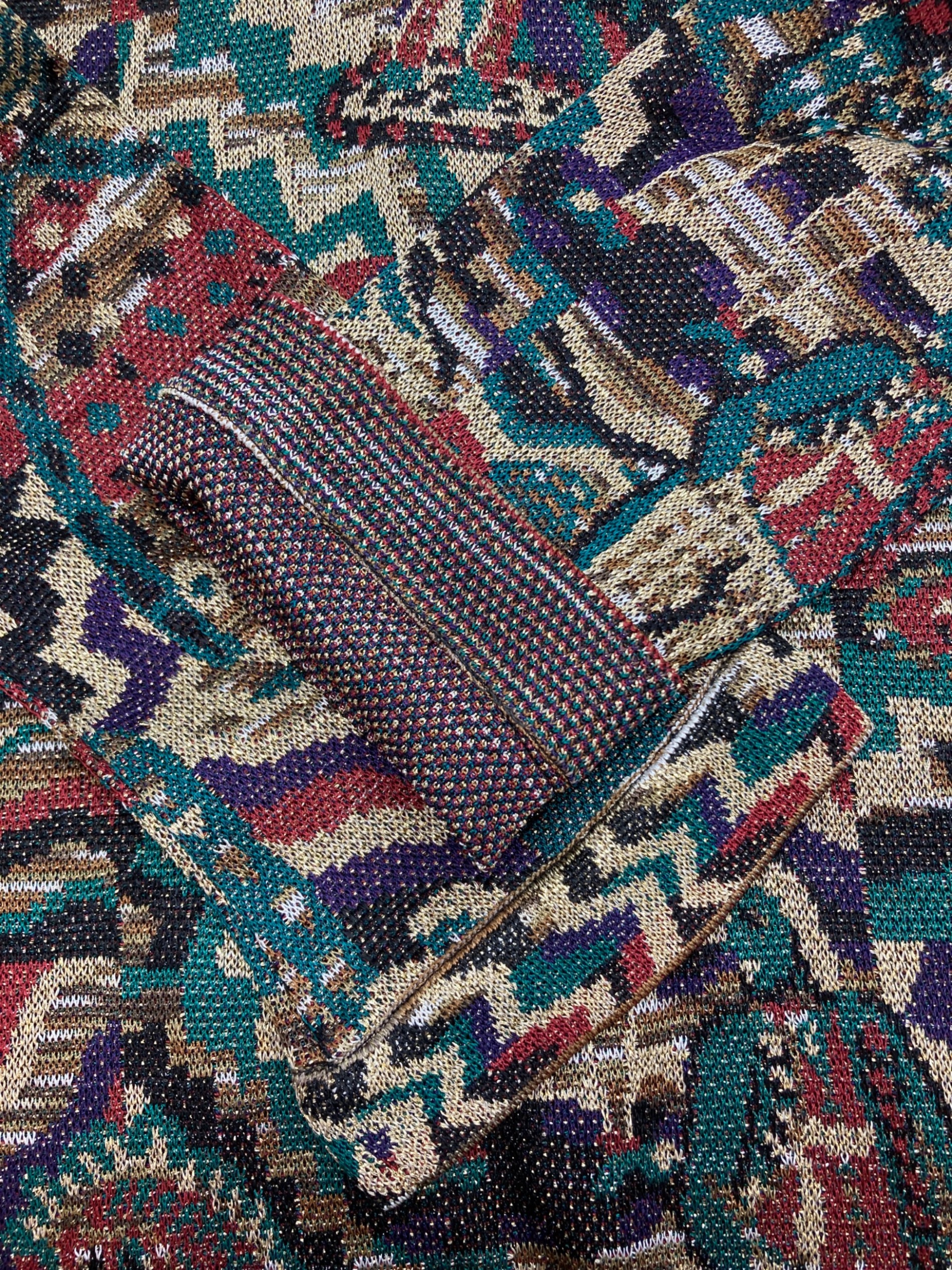 中古・古着通販】missoni (ミッソーニ) ニットワンピース マルチカラー
