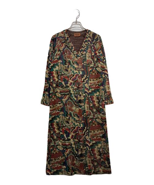 MISSONI ミッソーニ　チュニック(ワンピースとしても可能) シルク混 中古・古着通販】missoni (ミッソーニ) ニットワンピース マルチカラー