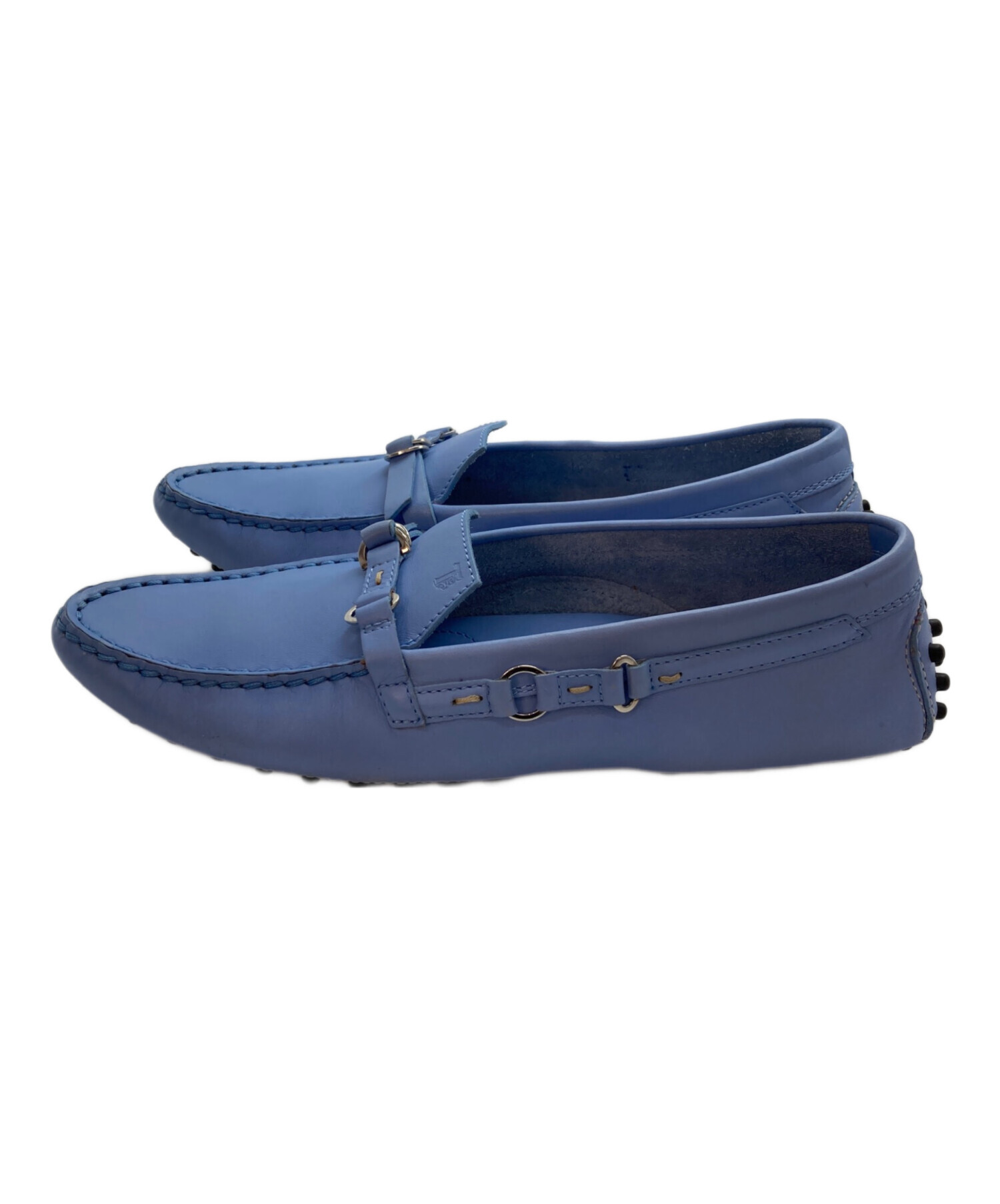 中古・古着通販】TOD'S (トッズ) ドライビングシューズ ブルー サイズ